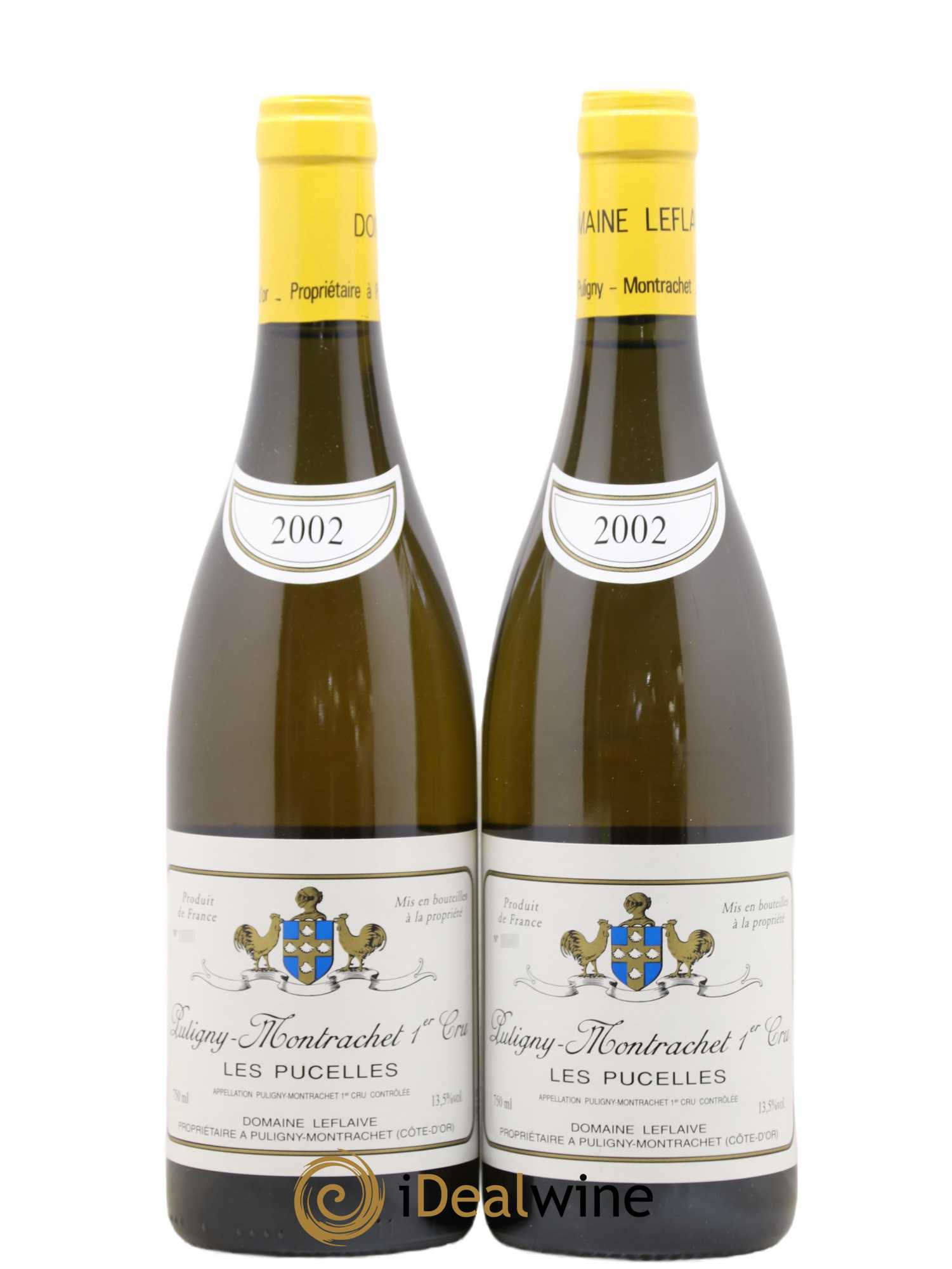 Puligny-Montrachet 1er Cru Les Pucelles Leflaive (Domaine) 2002 - Lot de 2 bouteilles - 0