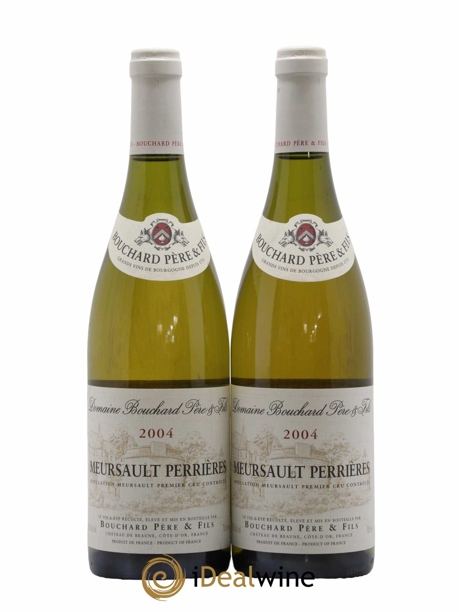 Meursault 1er Cru Perrières Bouchard Père & Fils 2004 - Lot de 2 bouteilles - 0