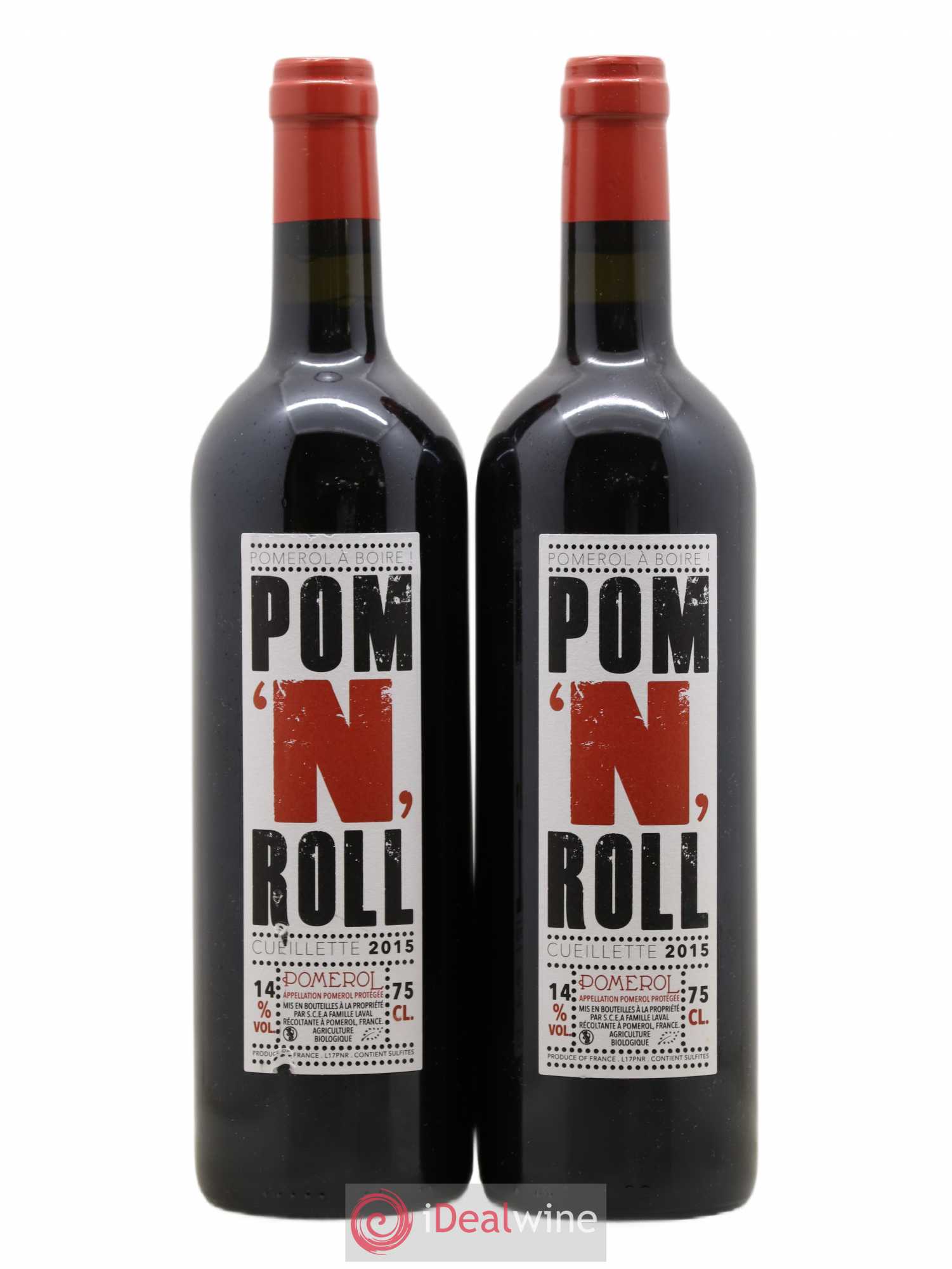 Pomerol Pom'N'Roll Gombaude Guillot 2015 - Posten von 2 Flaschen - 0