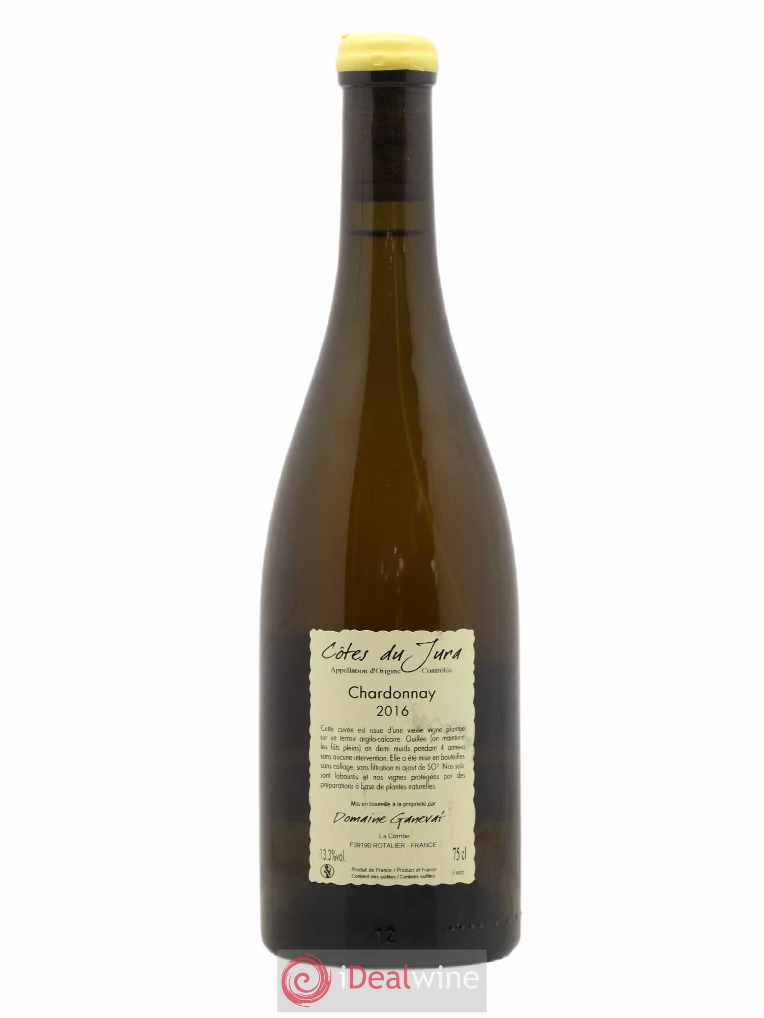Côtes du Jura Les Chamois du Paradis Jean-François Ganevat (Domaine) 2016 - Lot de 1 bouteille - 1