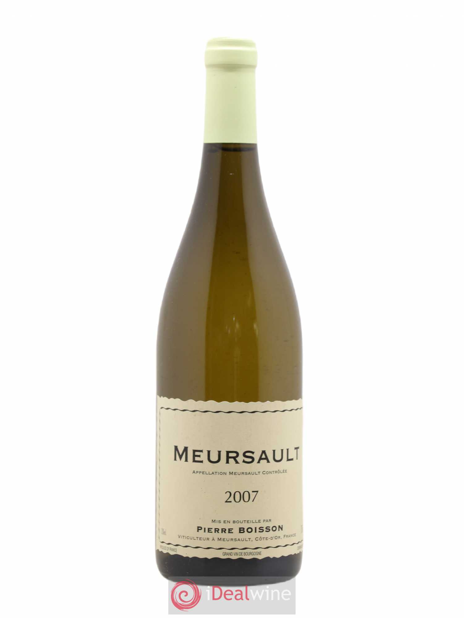 Meursault Pierre Boisson (Domaine) 2007 - Lot de 1 bouteille - 0