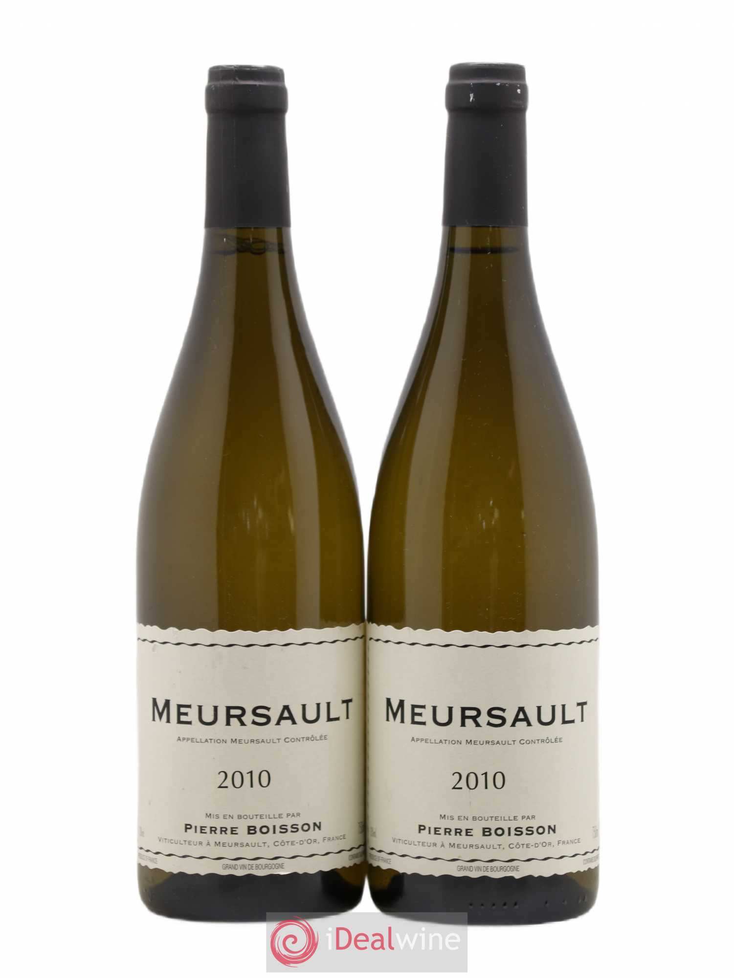 Meursault Pierre Boisson (Domaine) 2010 - Lot de 2 bouteilles - 0