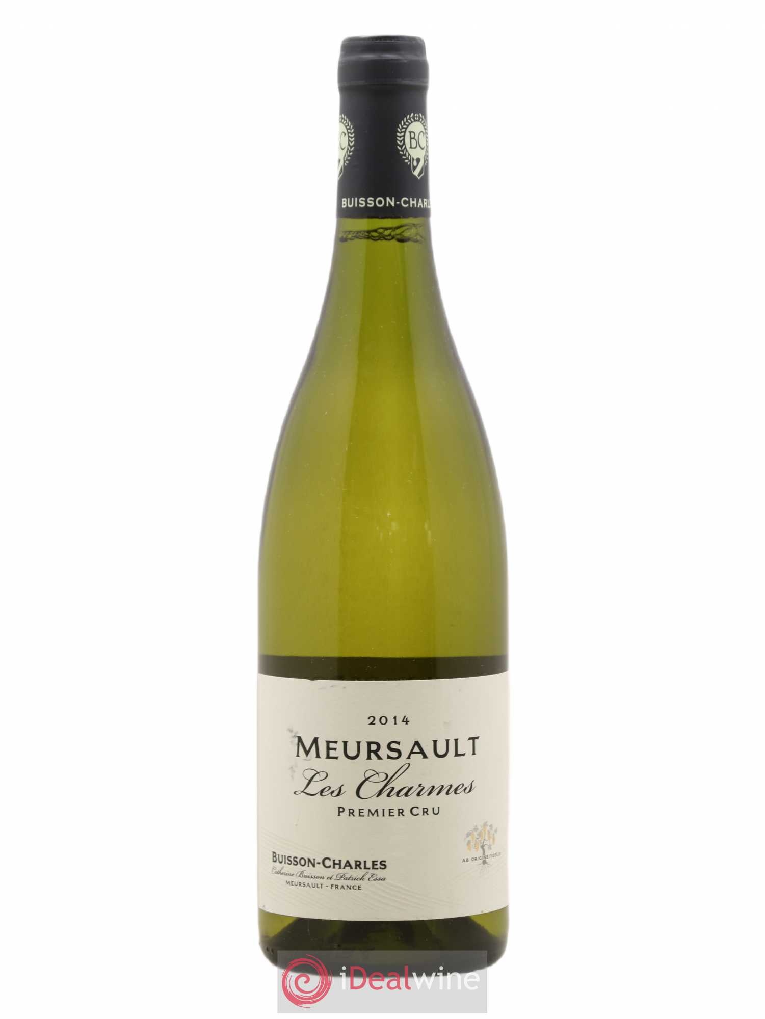 Meursault 1er Cru Charmes Buisson-Charles (Domaine) 2014 - Lot de 1 bouteille - 0