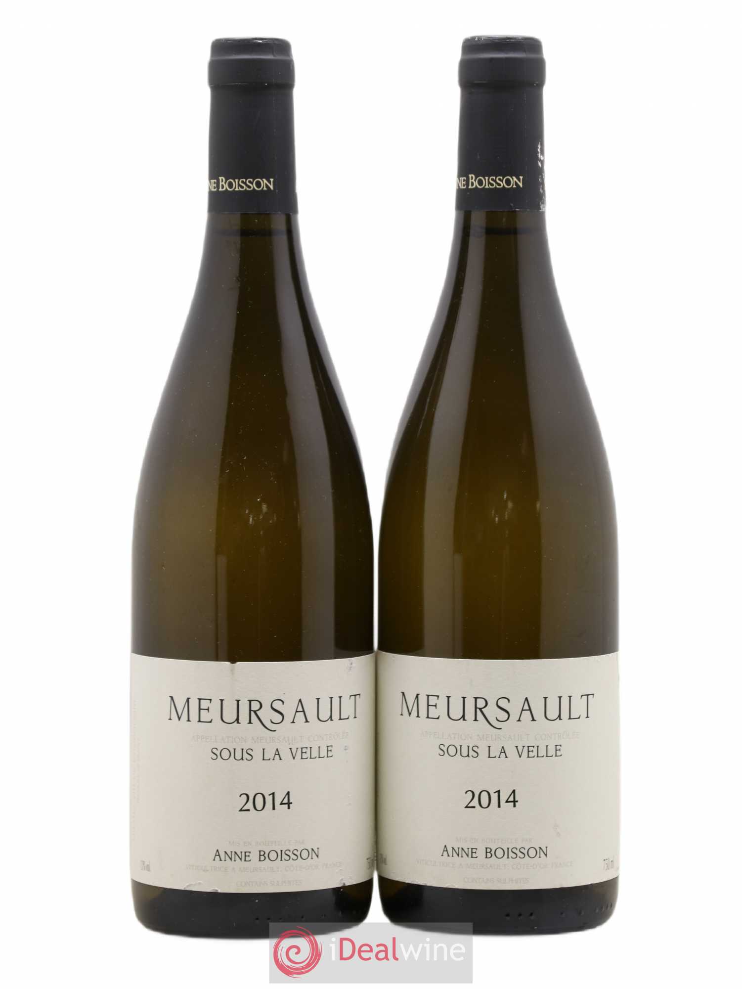 Meursault Sous la Velle Anne Boisson 2014 - Lot de 2 bouteilles - 0