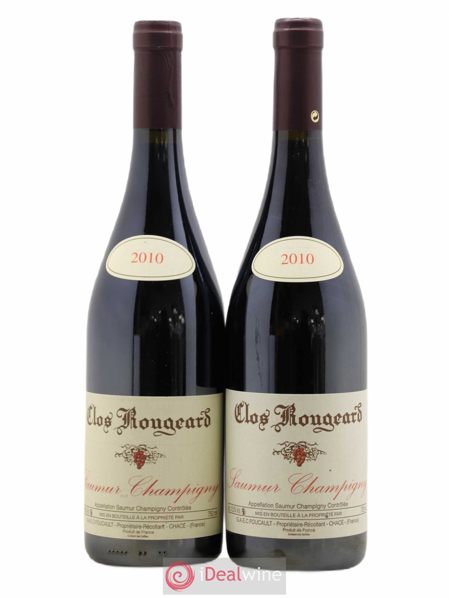 Saumur-Champigny Clos Rougeard 2010 - Lot de 2 bouteilles - 0