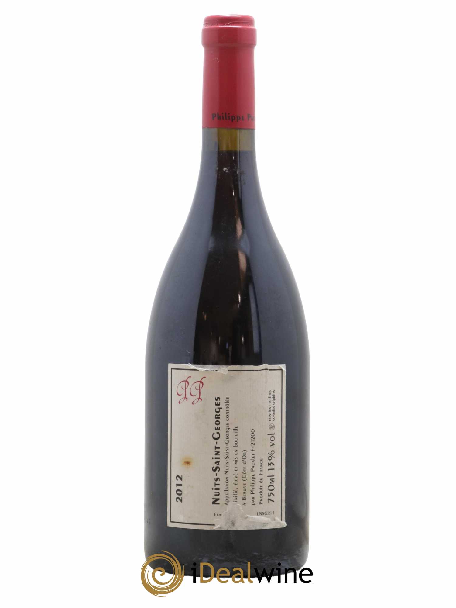 Nuits-Saint-Georges Philippe Pacalet 2012 - Lot de 1 bouteille - 1