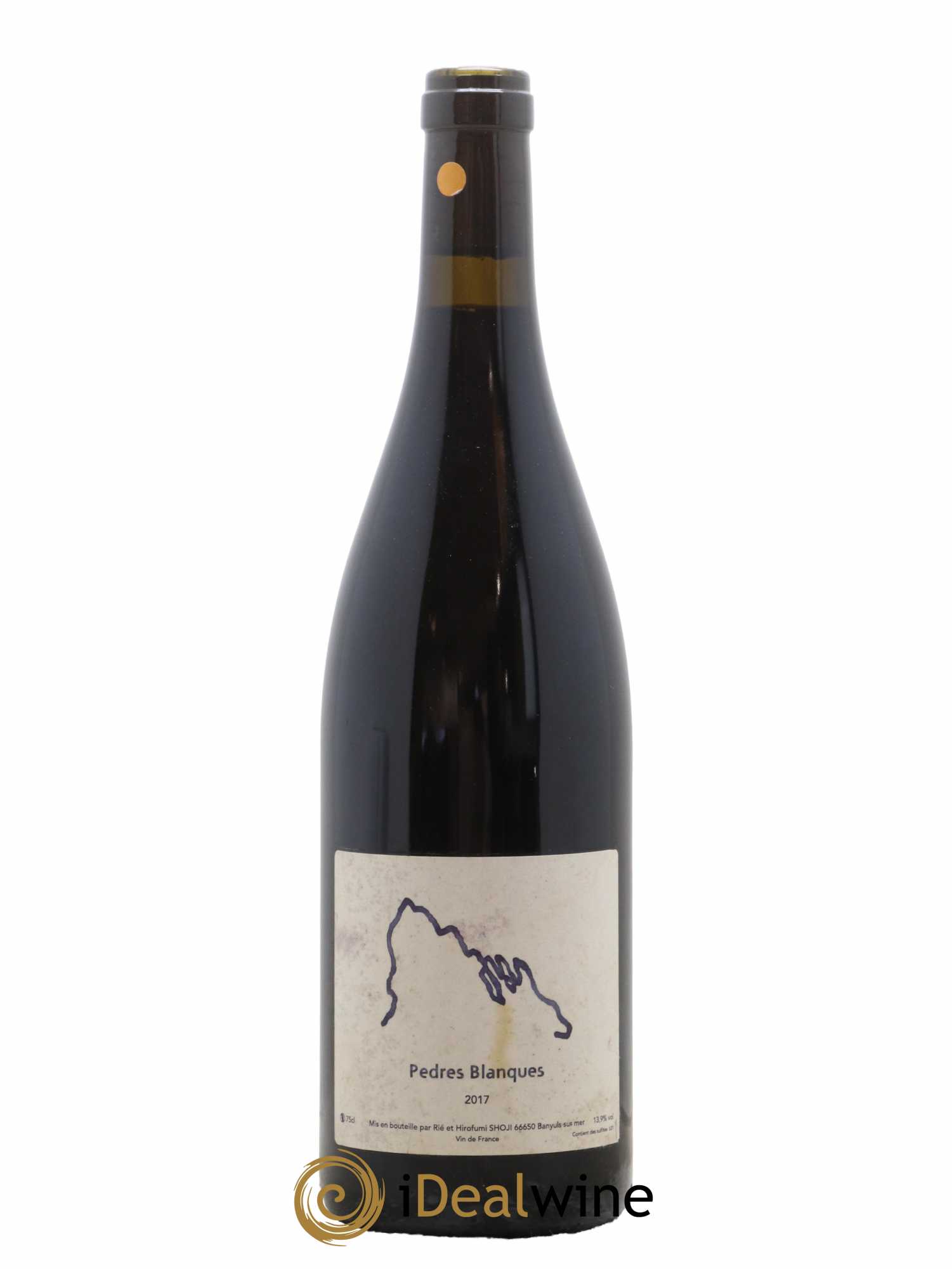 Vin de France Pedres Blanques Rié et Hirofumi Shoji 2017 - Lot de 1 bouteille - 0
