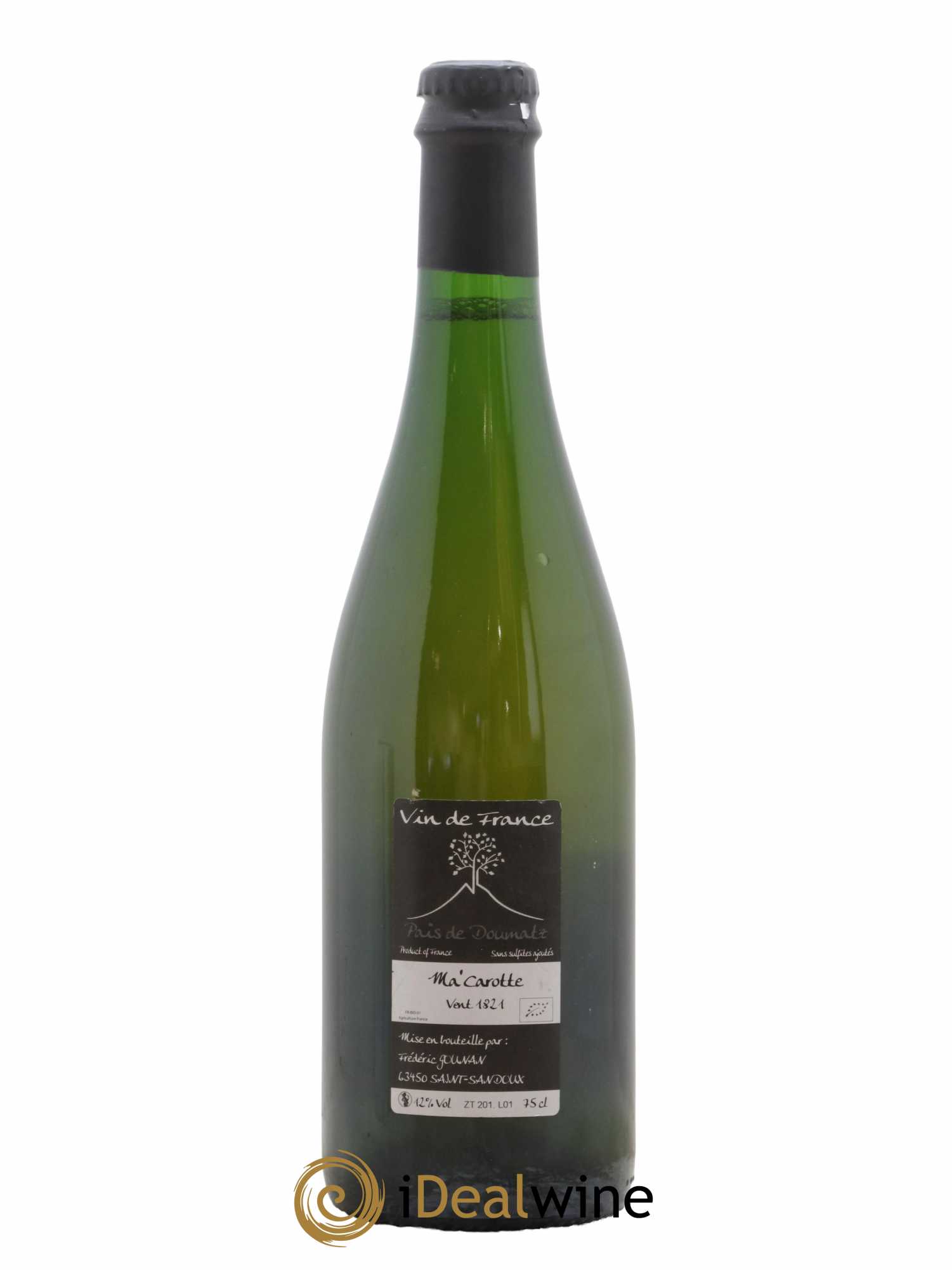 Vin de France Ma Carotte Vignoble de l'Arbre Blanc 2018 - Lot de 1 bouteille - 1