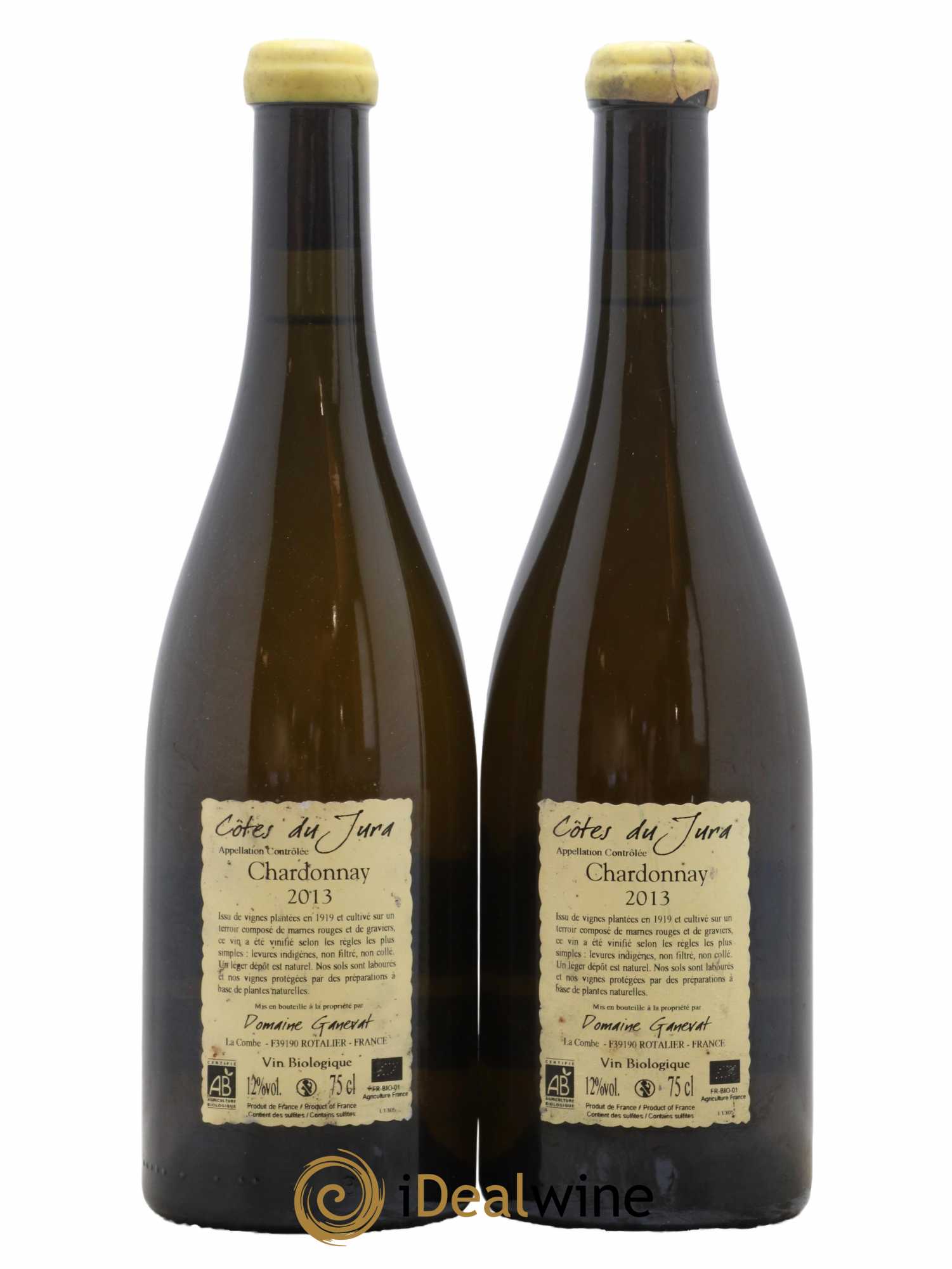 Côtes du Jura Les Grands Teppes Vieilles Vignes Jean-François Ganevat (Domaine) 2013 - Lot de 2 bouteilles - 1