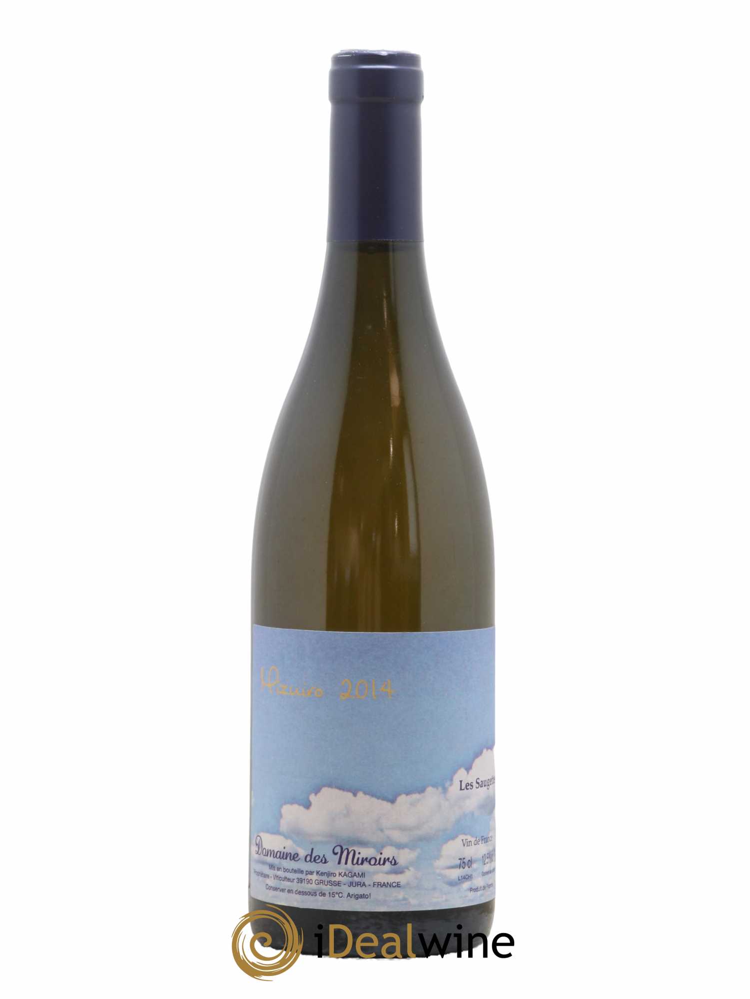 Vin de France Mizuiro Les Saugettes Kenjiro Kagami - Domaine des Miroirs 2014 - Lot de 1 bouteille - 0