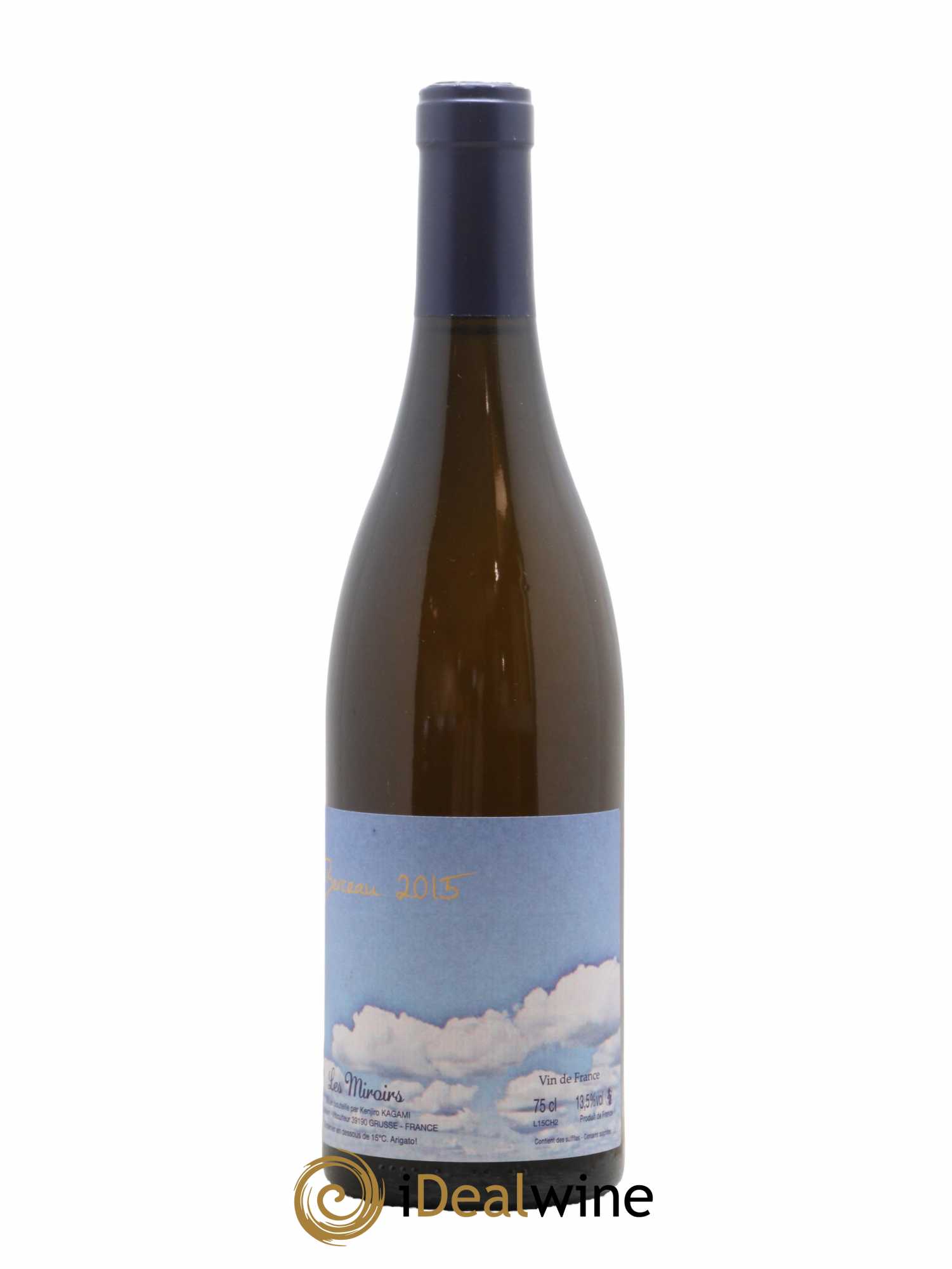 Vin de France Le Berceau Kenjiro Kagami - Domaine des Miroirs 2015 - Lot de 1 bouteille - 1