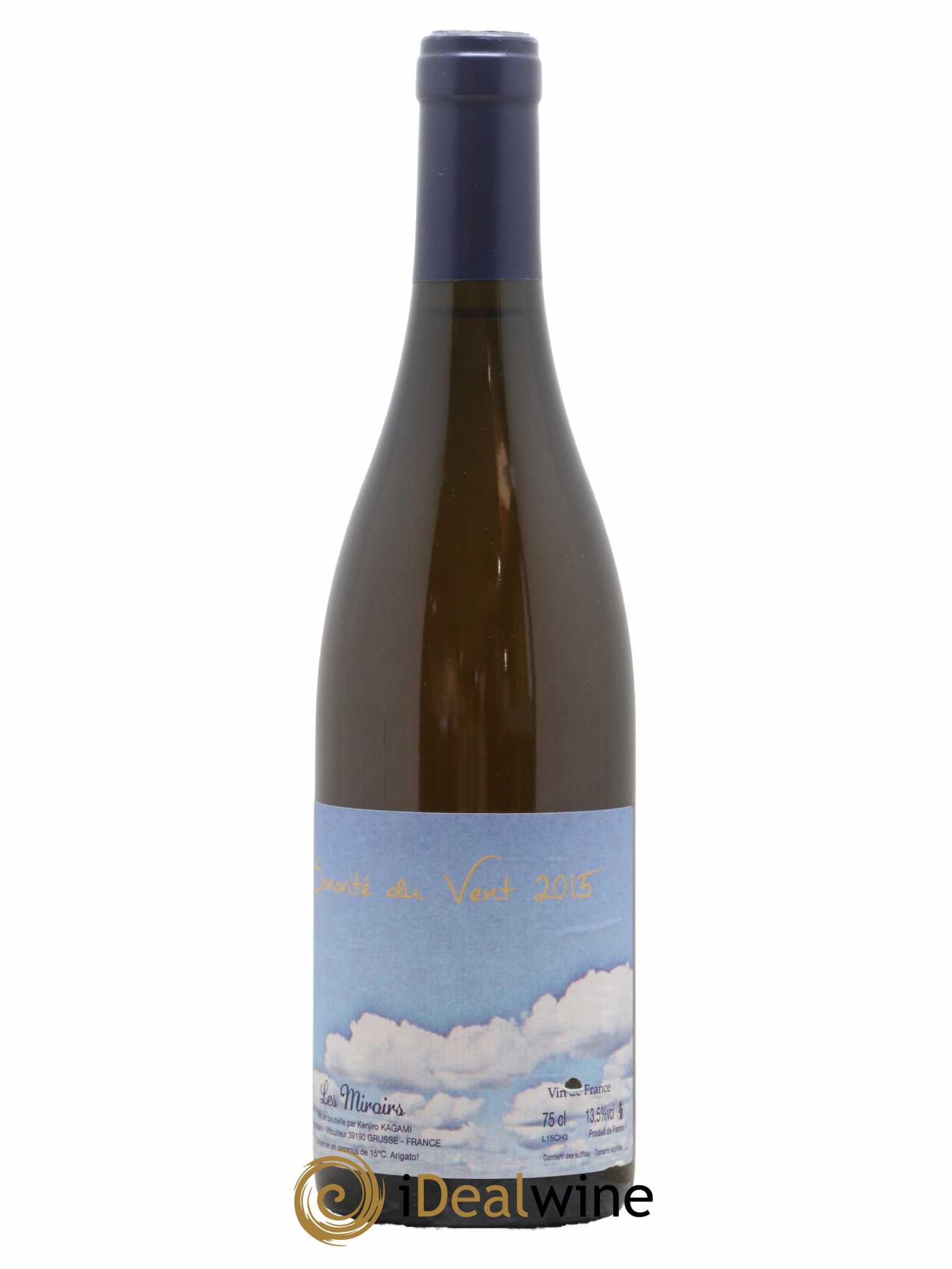 Vin de France Sonorité du vent Les saugettes Kenjiro Kagami - Domaine des Miroirs 2015 - Lot de 1 bouteille - 1