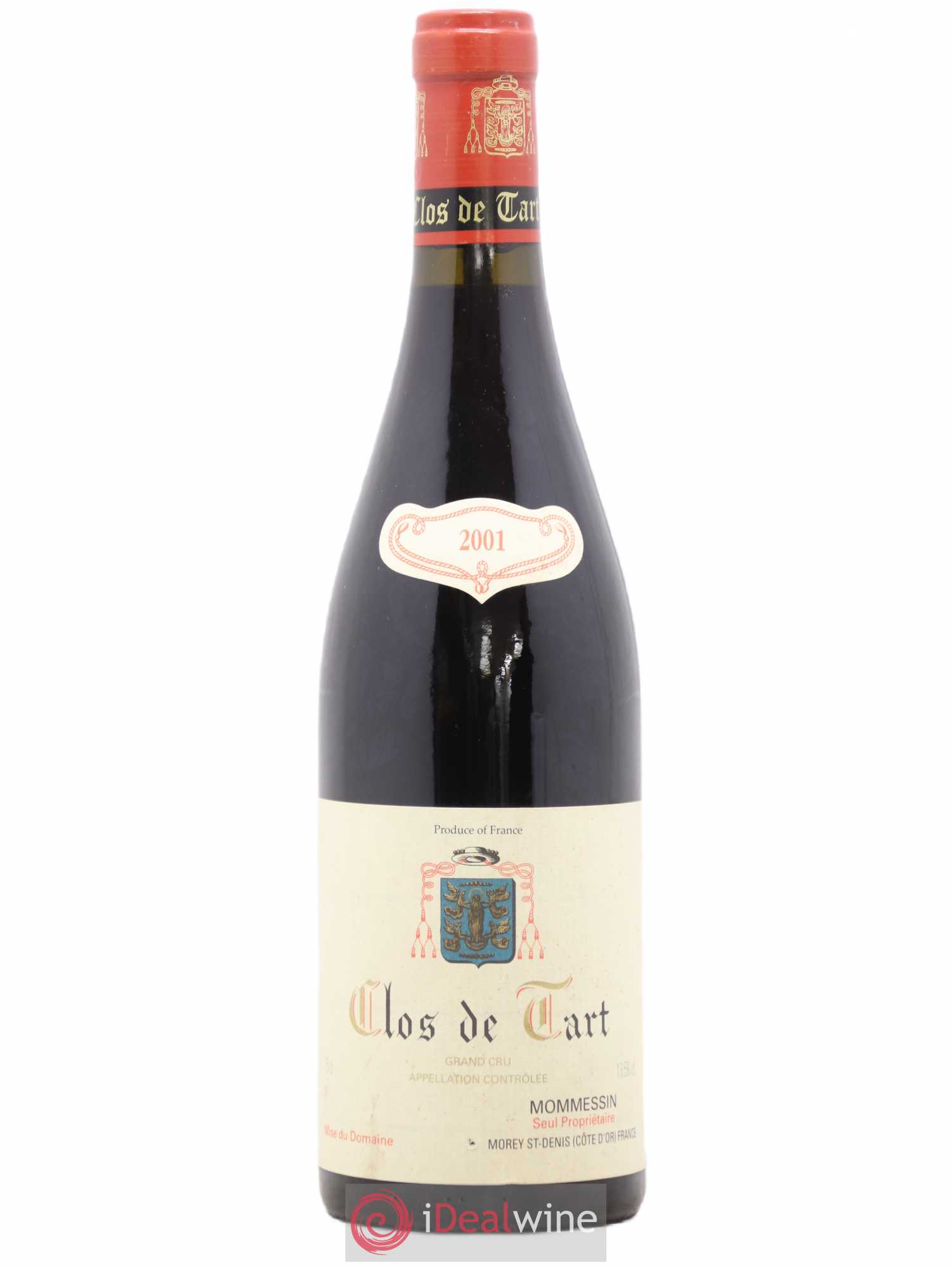 Clos de Tart Grand Cru Clos de Tart 2001 - Lot de 1 bouteille - 0