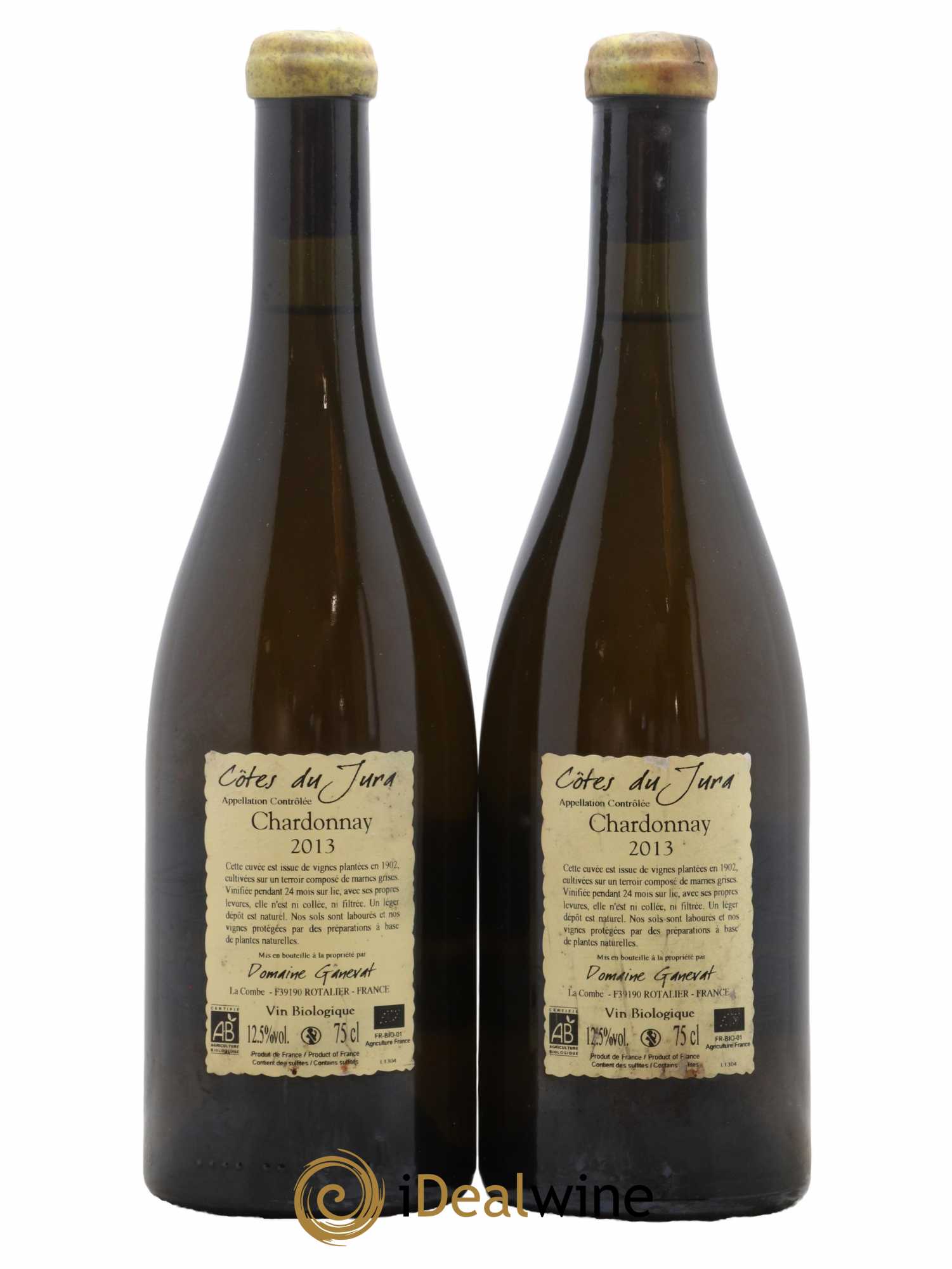 Côtes du Jura Les Chalasses Vieilles Vignes Jean-François Ganevat (Domaine) 2013 - Lot de 2 bouteilles - 1