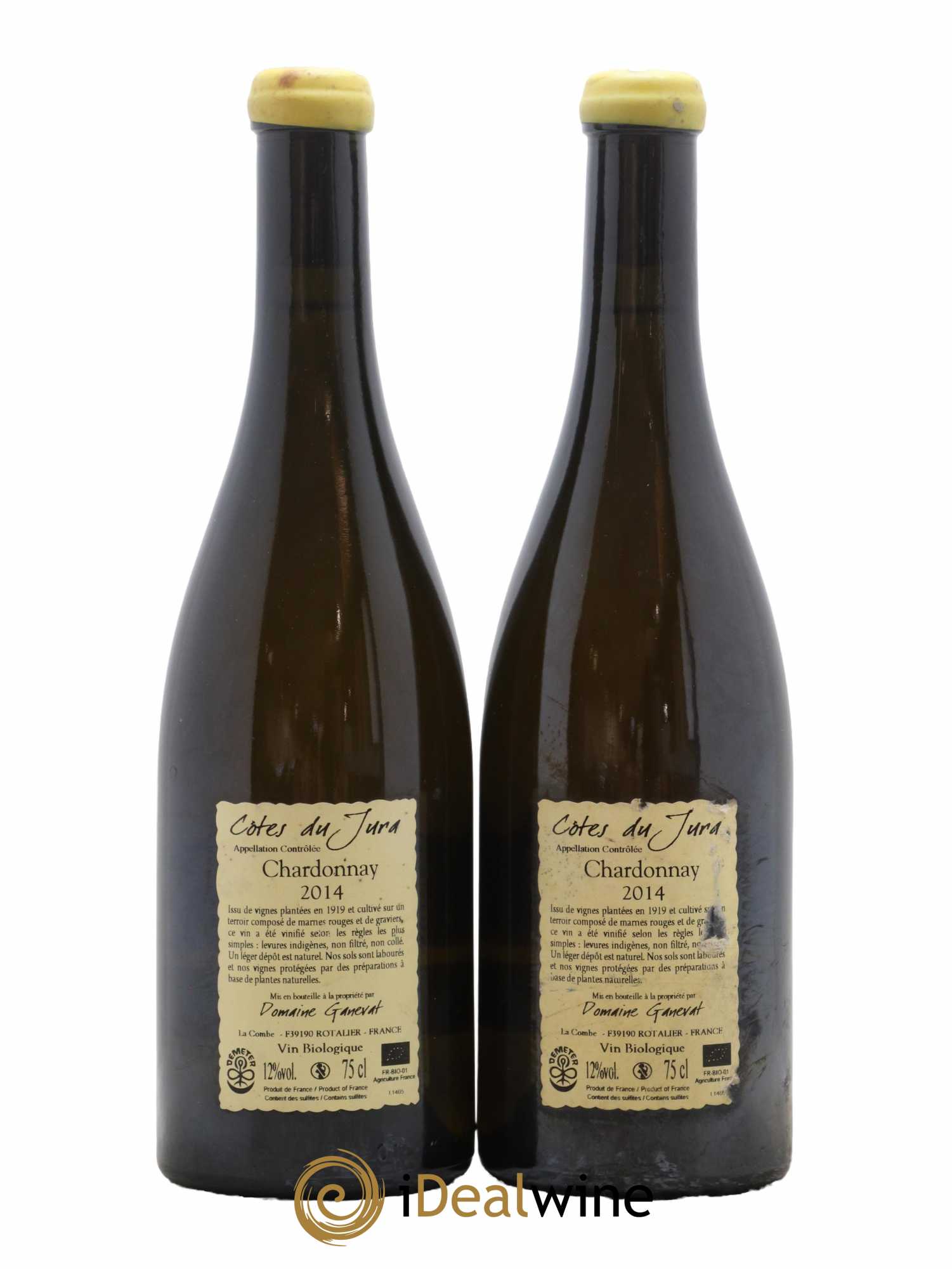Côtes du Jura Les Grands Teppes Vieilles Vignes Jean-François Ganevat (Domaine) 2014 - Lot de 2 bouteilles - 1