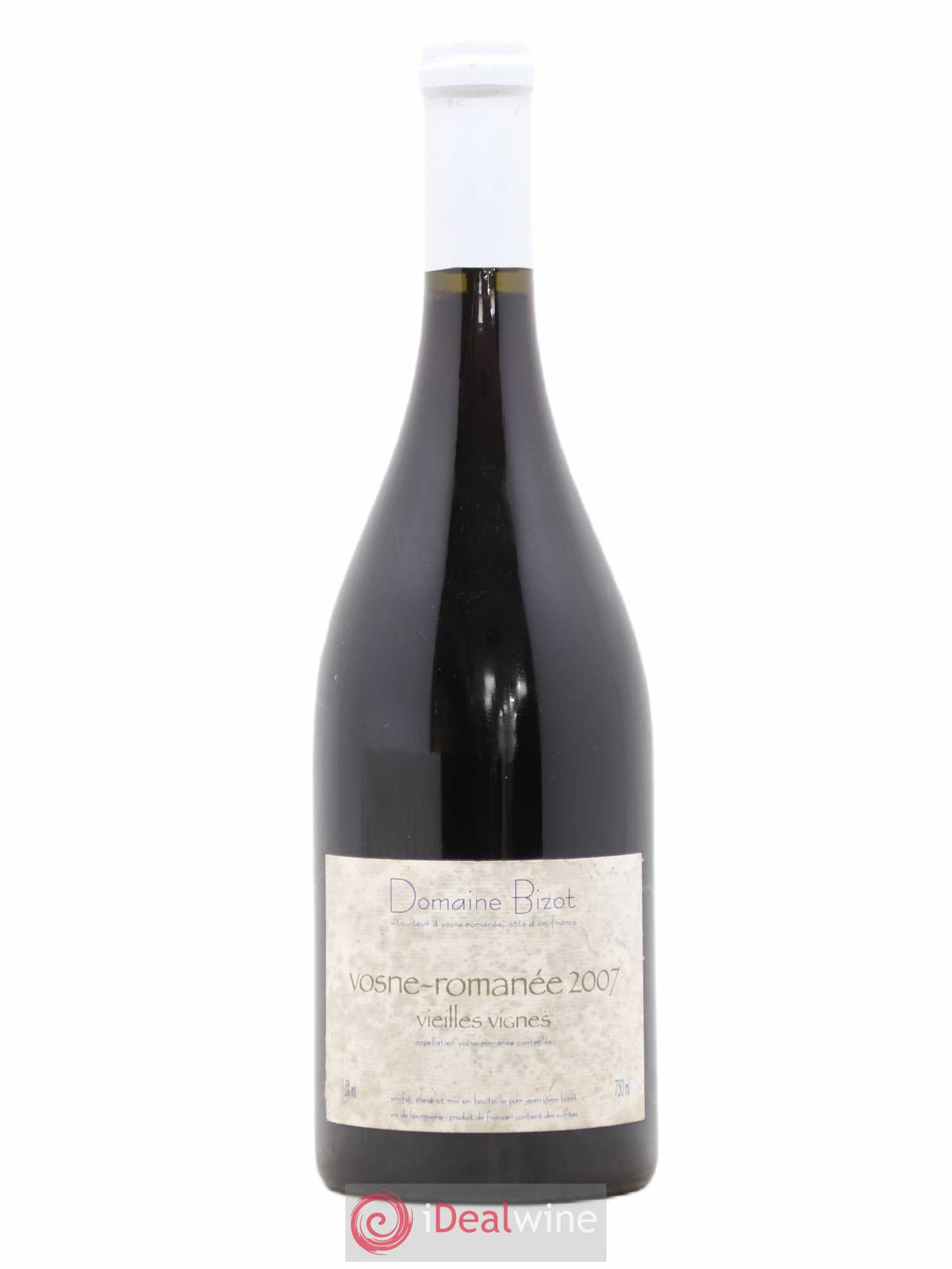 Vosne-Romanée Vieilles Vignes Bizot (Domaine) 2007 - Lot de 1 bouteille - 0