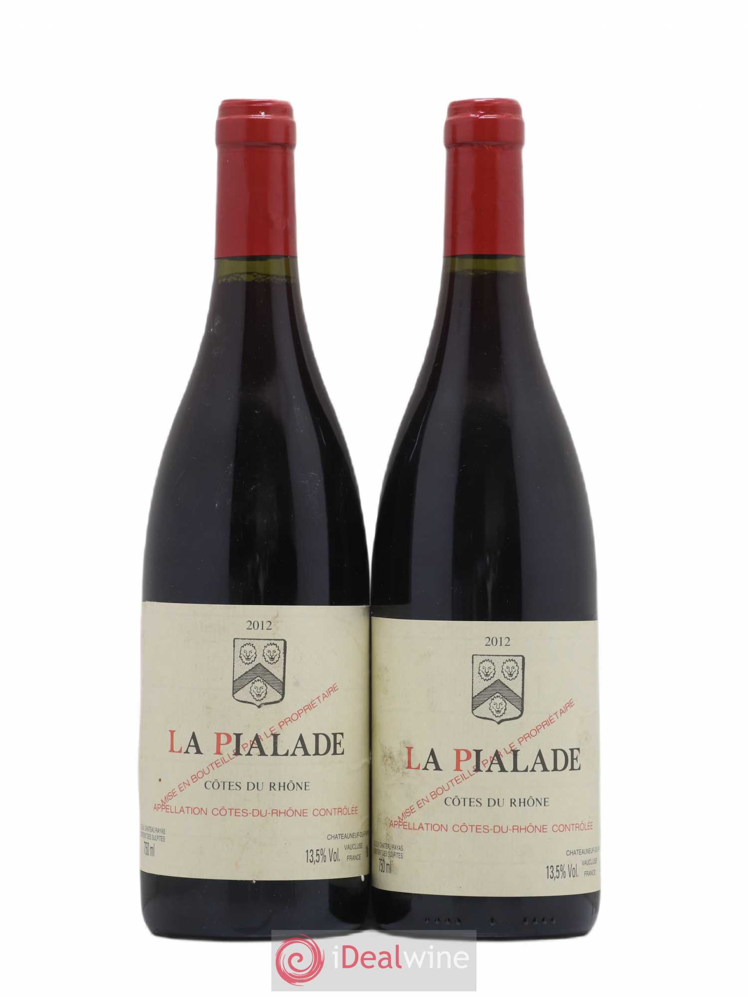 Côtes-du-Rhône La Pialade Emmanuel Reynaud 2012 - Lot de 2 bouteilles - 0