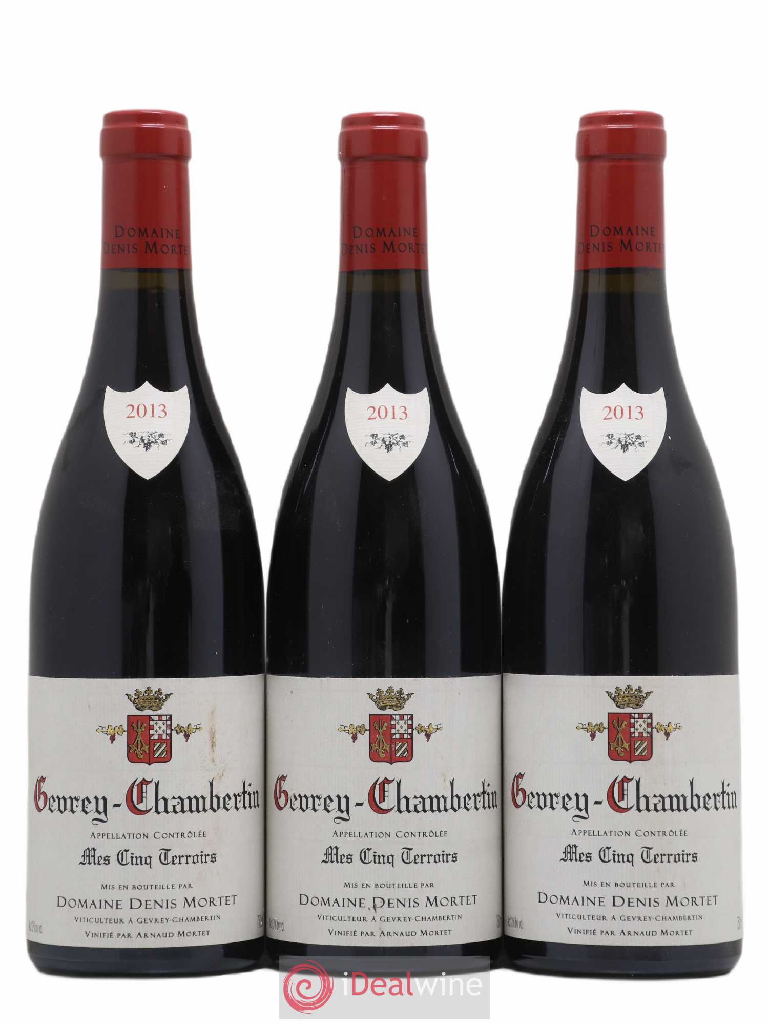 Gevrey-Chambertin Mes Cinq Terroirs Denis Mortet (Domaine) 2013 - Lot de 3 bouteilles - 0