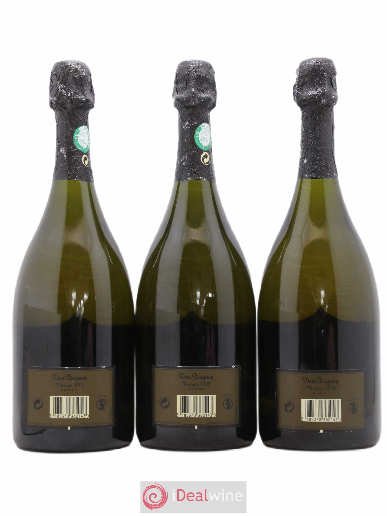 Brut Dom Pérignon 2000 - Lot de 3 bouteilles - 1