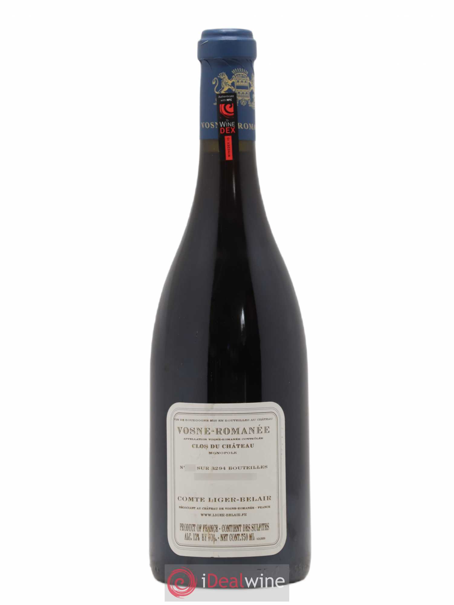 Vosne-Romanée Clos du Château Comte Liger-Belair (Domaine du) 2009 - Lot de 1 bouteille - 1