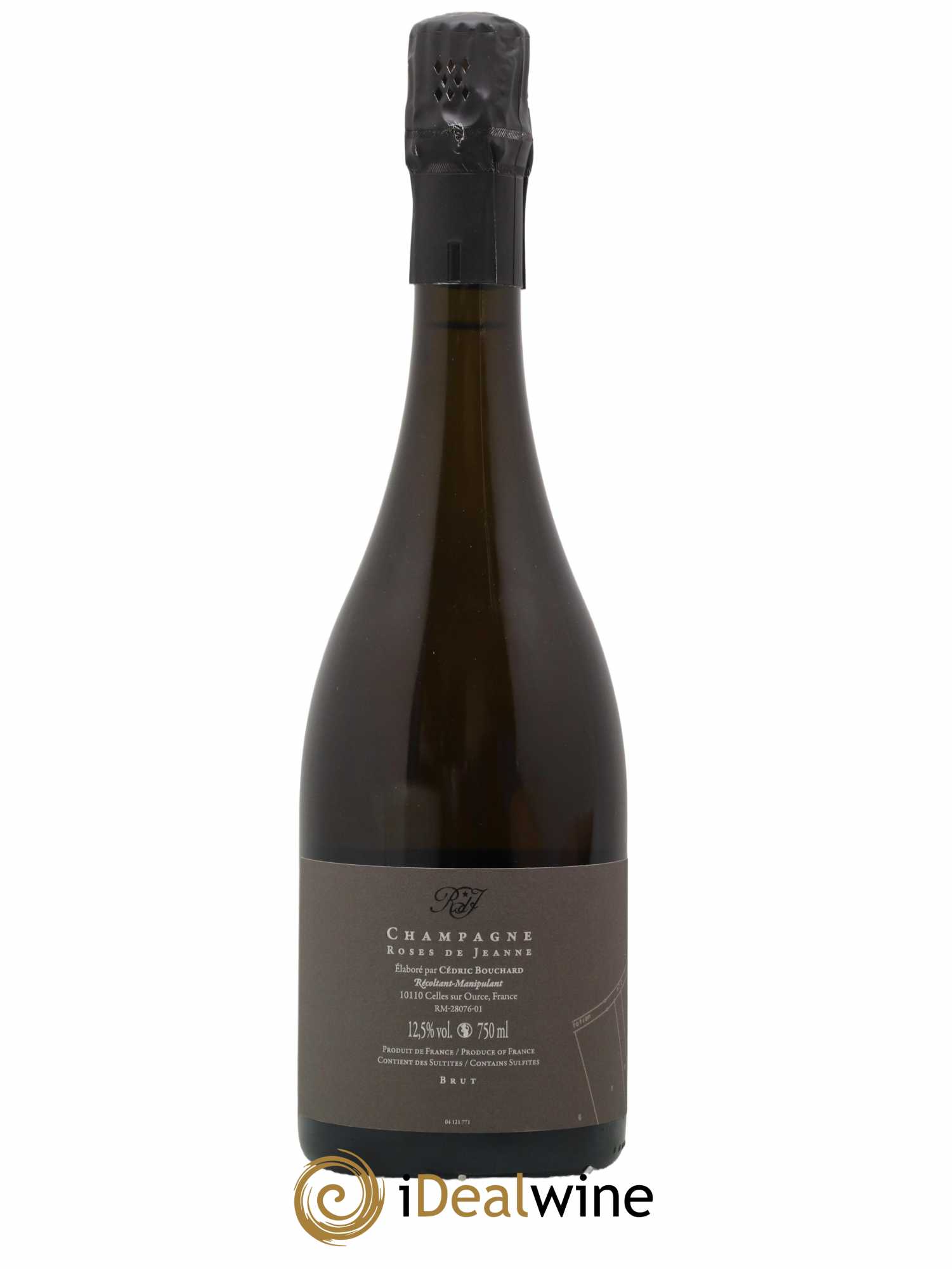 Roses de Jeanne Côte de Val Vilaine Blanc de Noirs Cédric Bouchard 2021 - Lot de 1 bouteille - 1