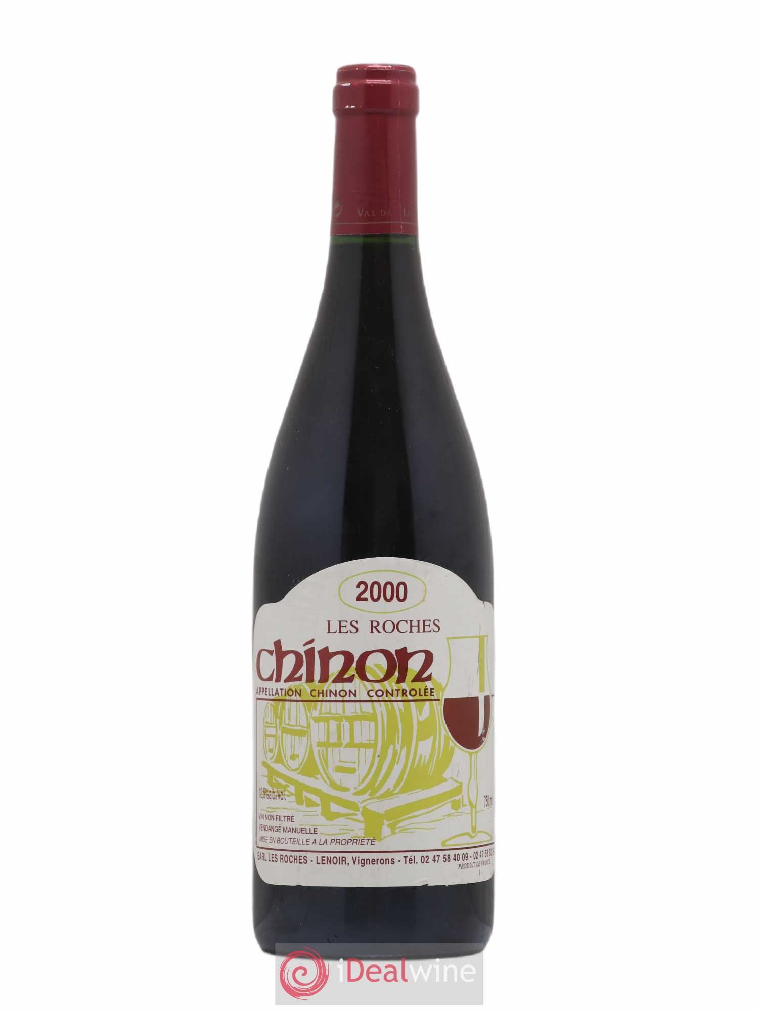 Chinon Les Roches Lenoir (Domaine) 2000 - Lot de 1 bouteille - 0