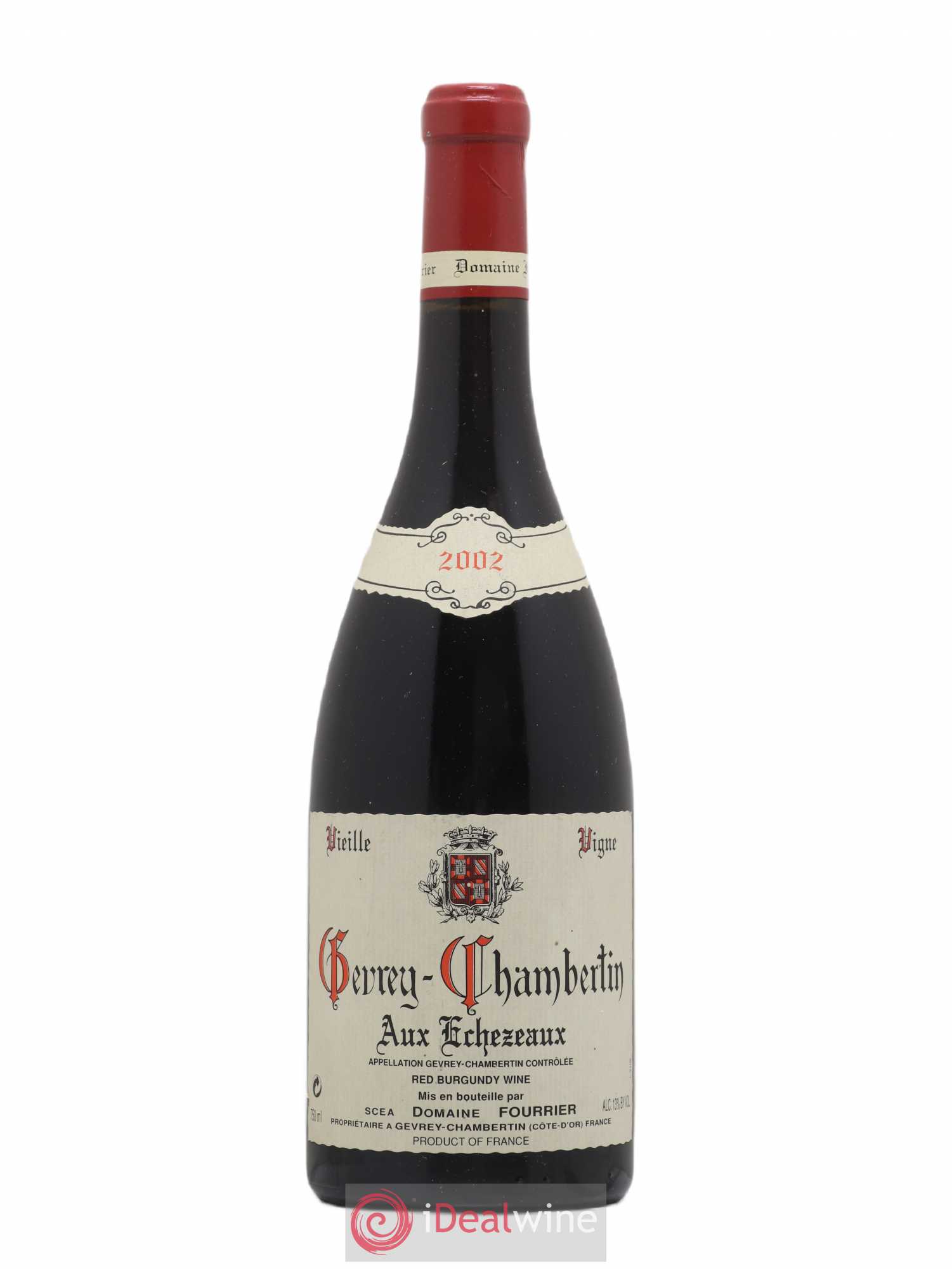 Gevrey-Chambertin Aux Echezeaux Vieilles Vignes Fourrier (Domaine) 2002 - Lot de 1 bouteille - 0