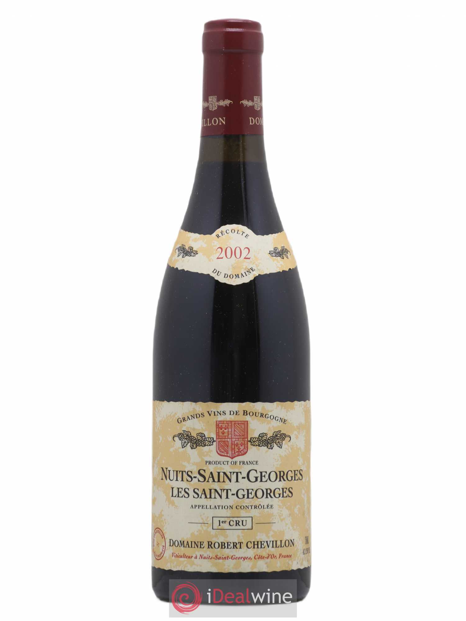 Nuits-Saint-Georges 1er Cru Les Saint Georges Robert Chevillon 2002 - Lot de 1 bouteille - 0