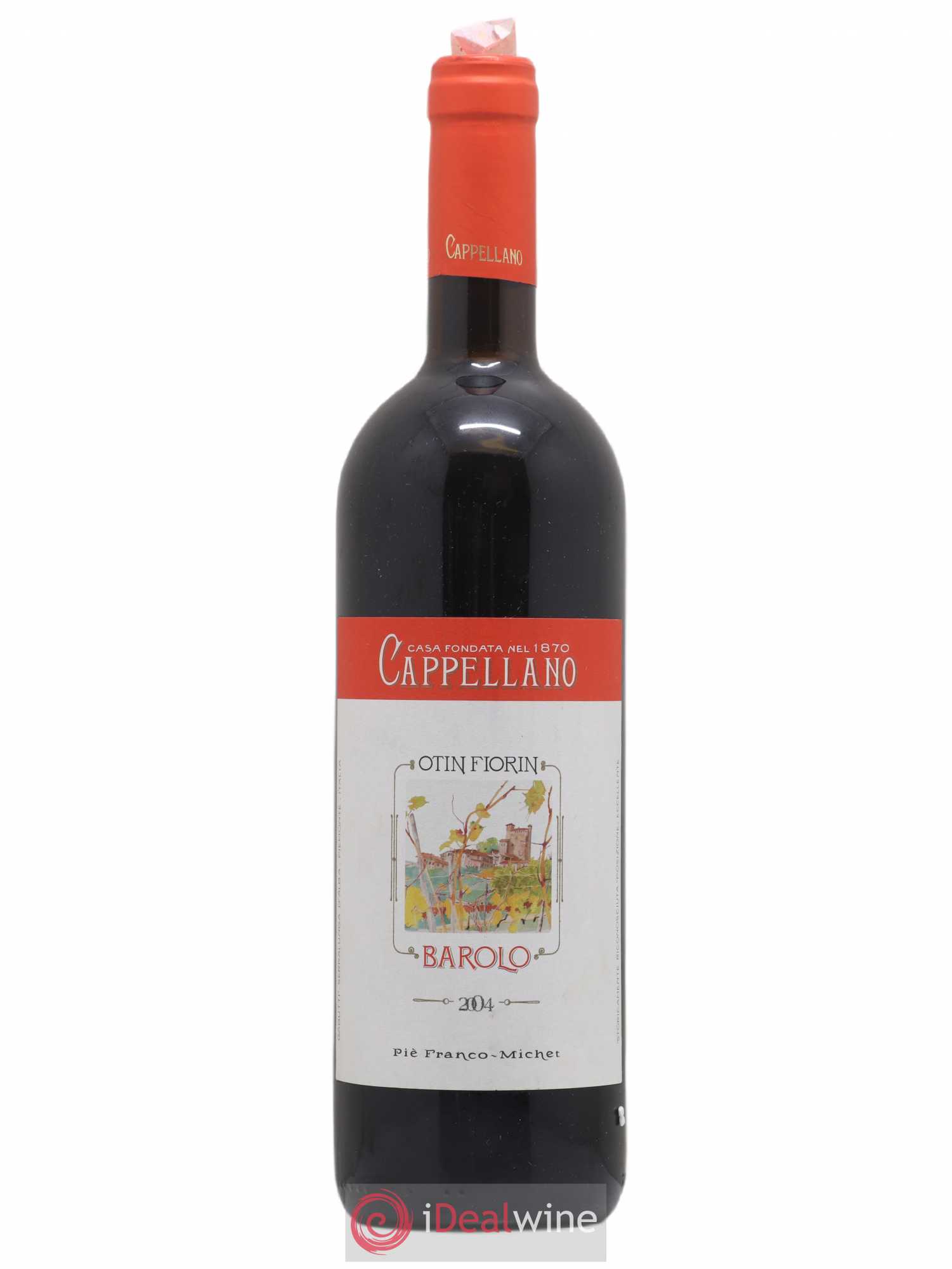 Barolo DOCG Pié Franco Cappellano 2004 - Lot de 1 bouteille - 0