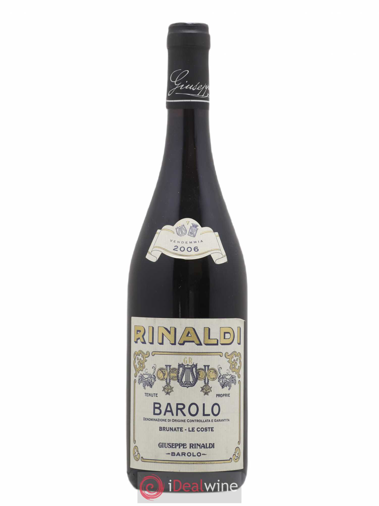 Barolo DOCG Brunate Le Coste Giuseppe Rinaldi 2006 - Posten von 1 Flasche - 0