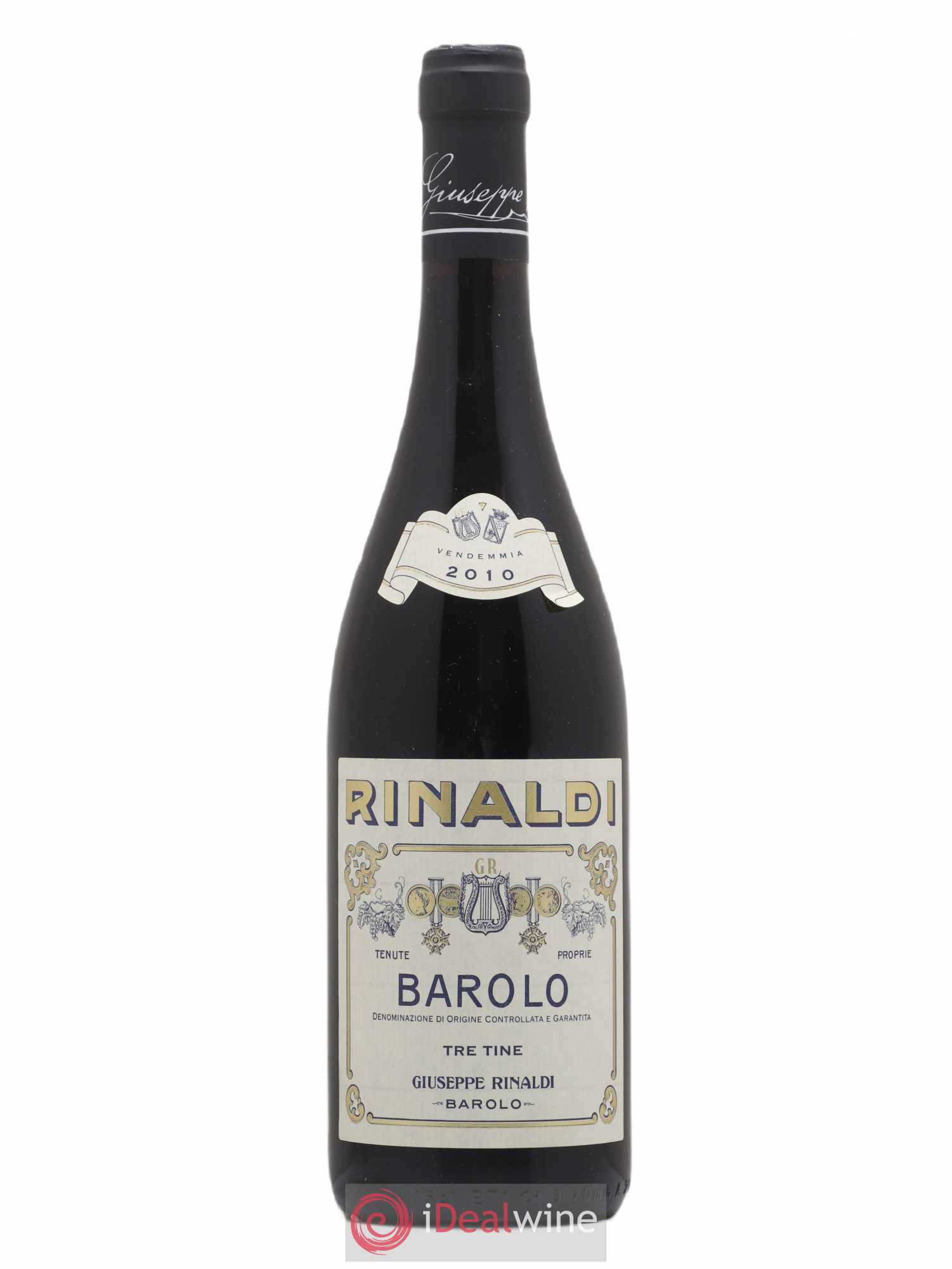 Barolo DOCG Tre Tine Giuseppe Rinaldi 2010 - Posten von 1 Flasche - 0