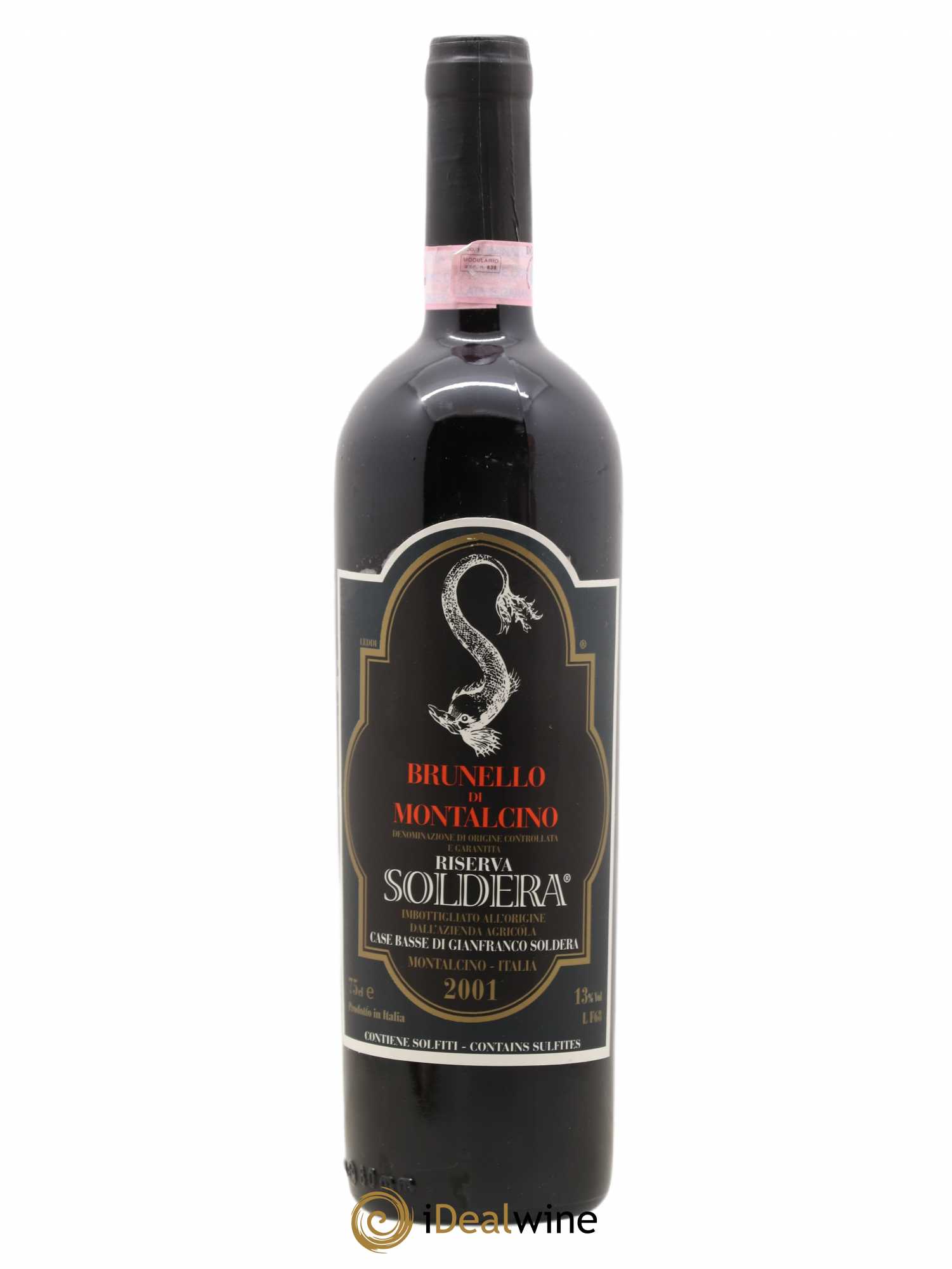 Brunello di Montalcino DOCG Riserva Soldera Case Basse - Gianfranco Soldera 2001 - Lot de 1 bouteille - 0