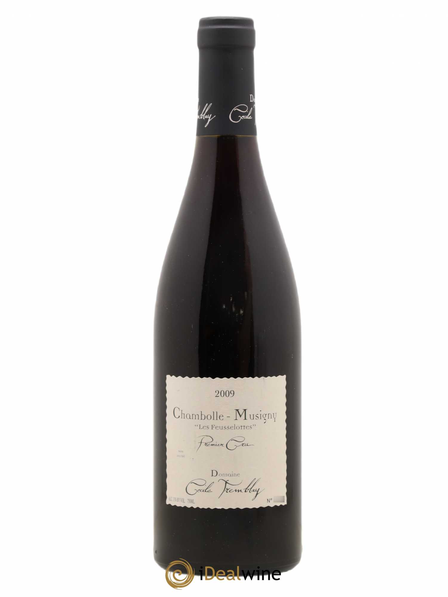 Chambolle-Musigny 1er Cru Les Feusselottes Cécile Tremblay 2009 - Lot de 1 bouteille - 0