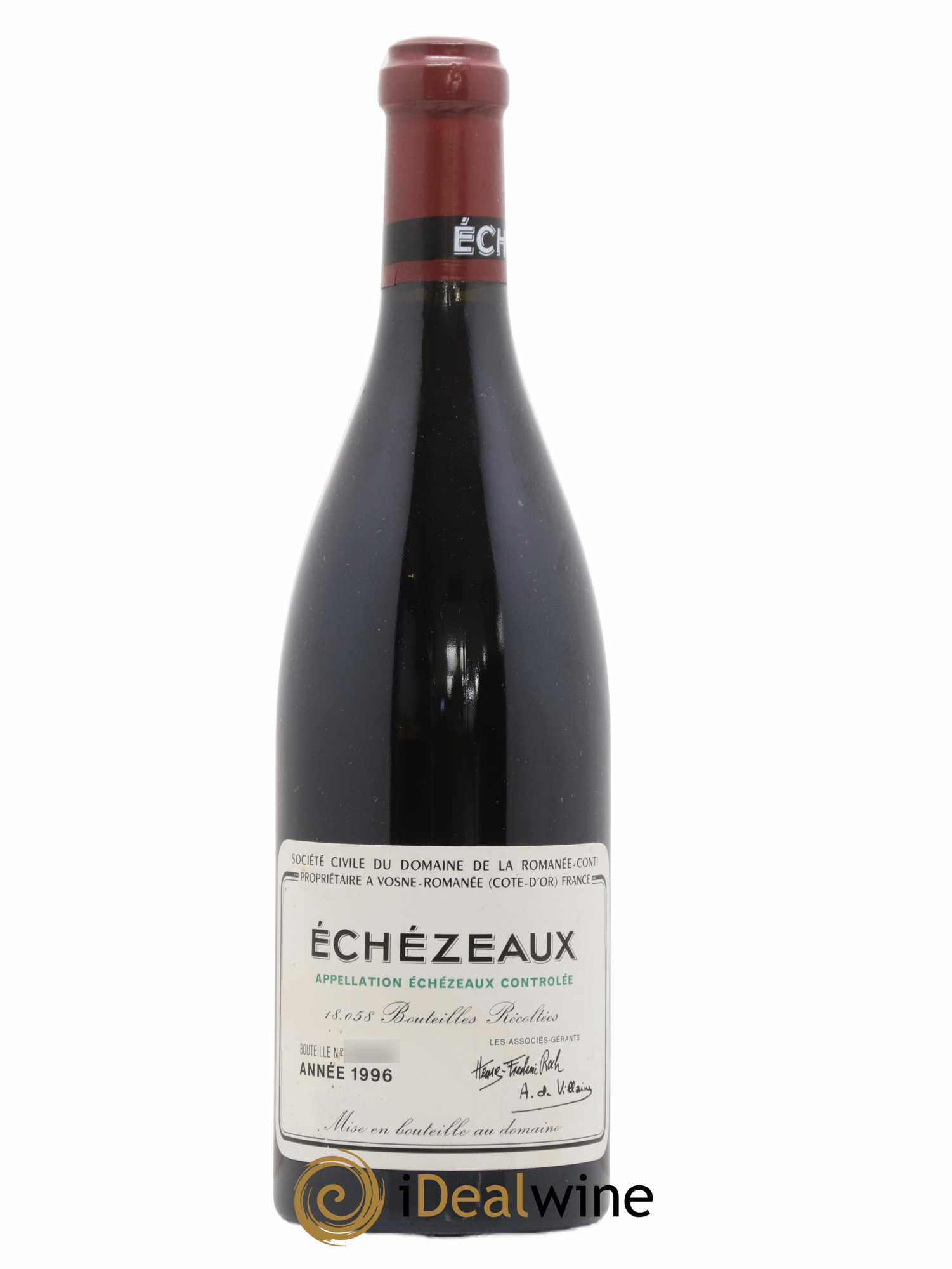 Echezeaux Grand Cru Domaine de la Romanée-Conti 1996 - Lot de 1 bouteille - 0