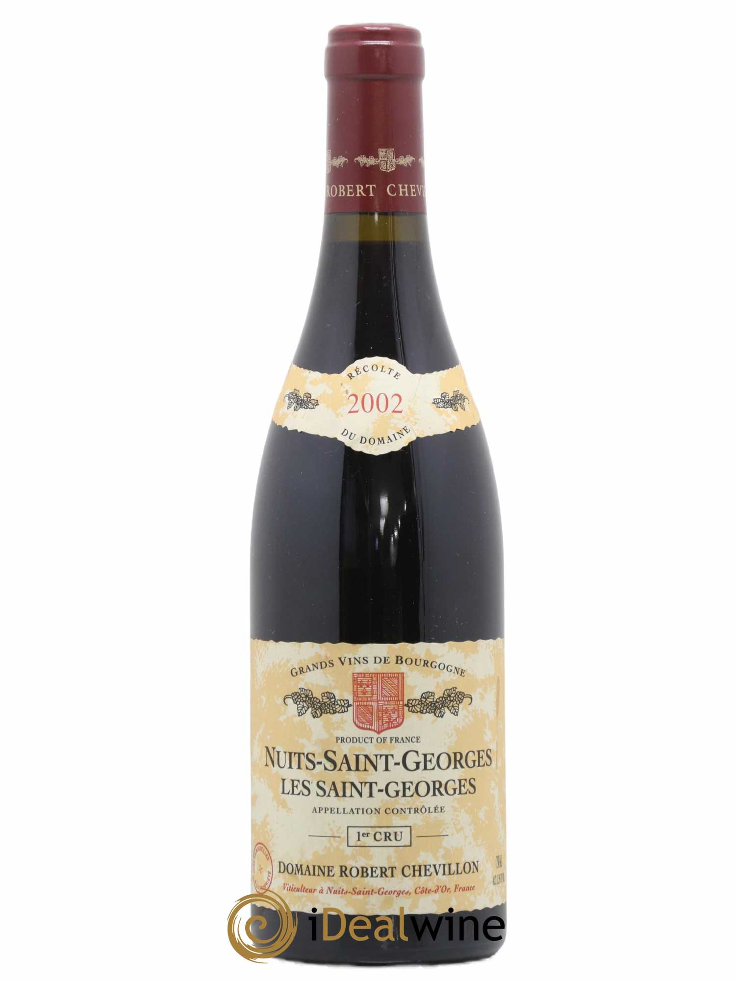 Nuits-Saint-Georges 1er Cru Les Saint Georges Robert Chevillon 2002 - Lot de 1 bouteille - 0
