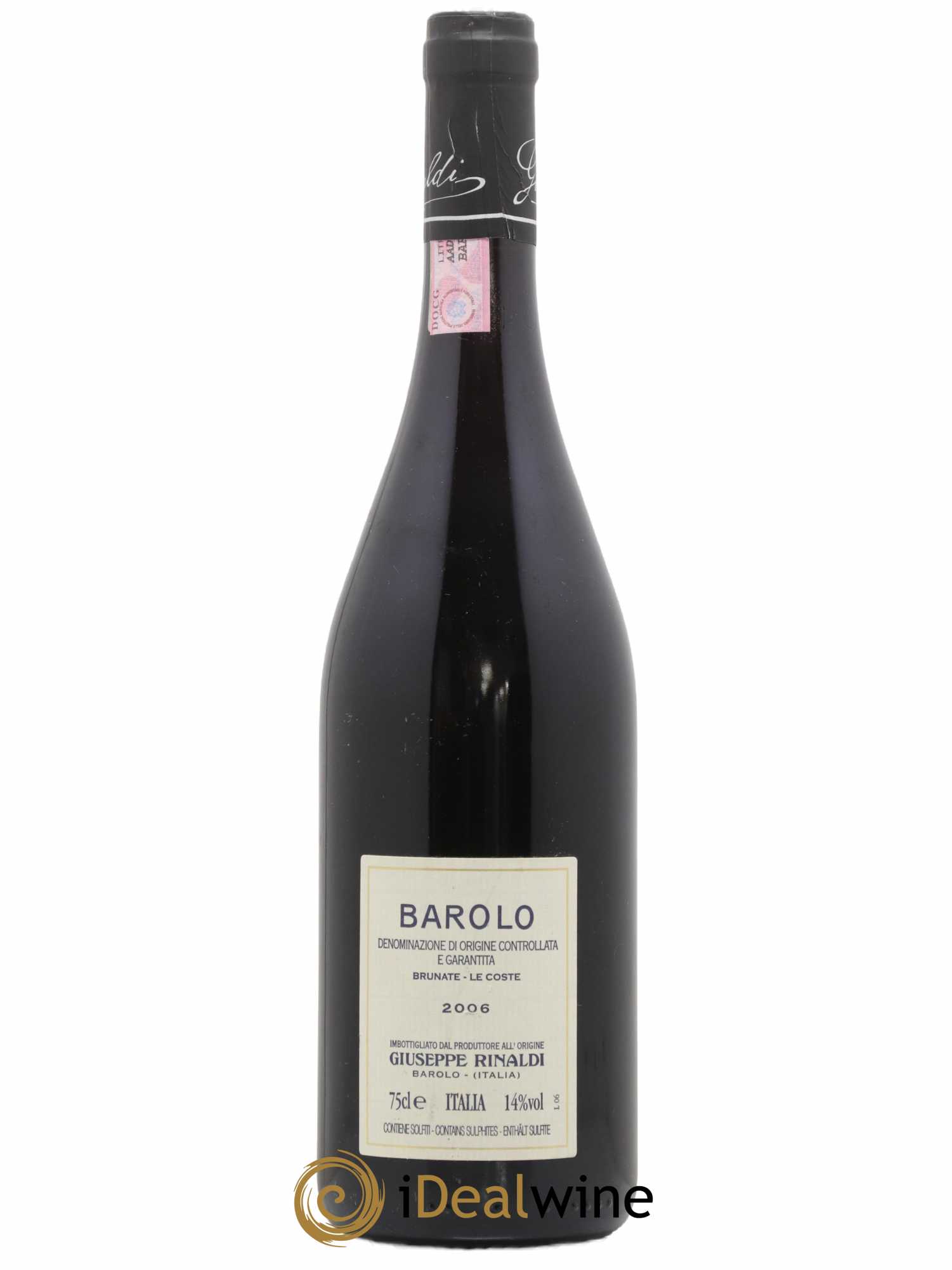 Barolo DOCG Brunate Le Coste Giuseppe Rinaldi 2006 - Lot de 1 bouteille - 1