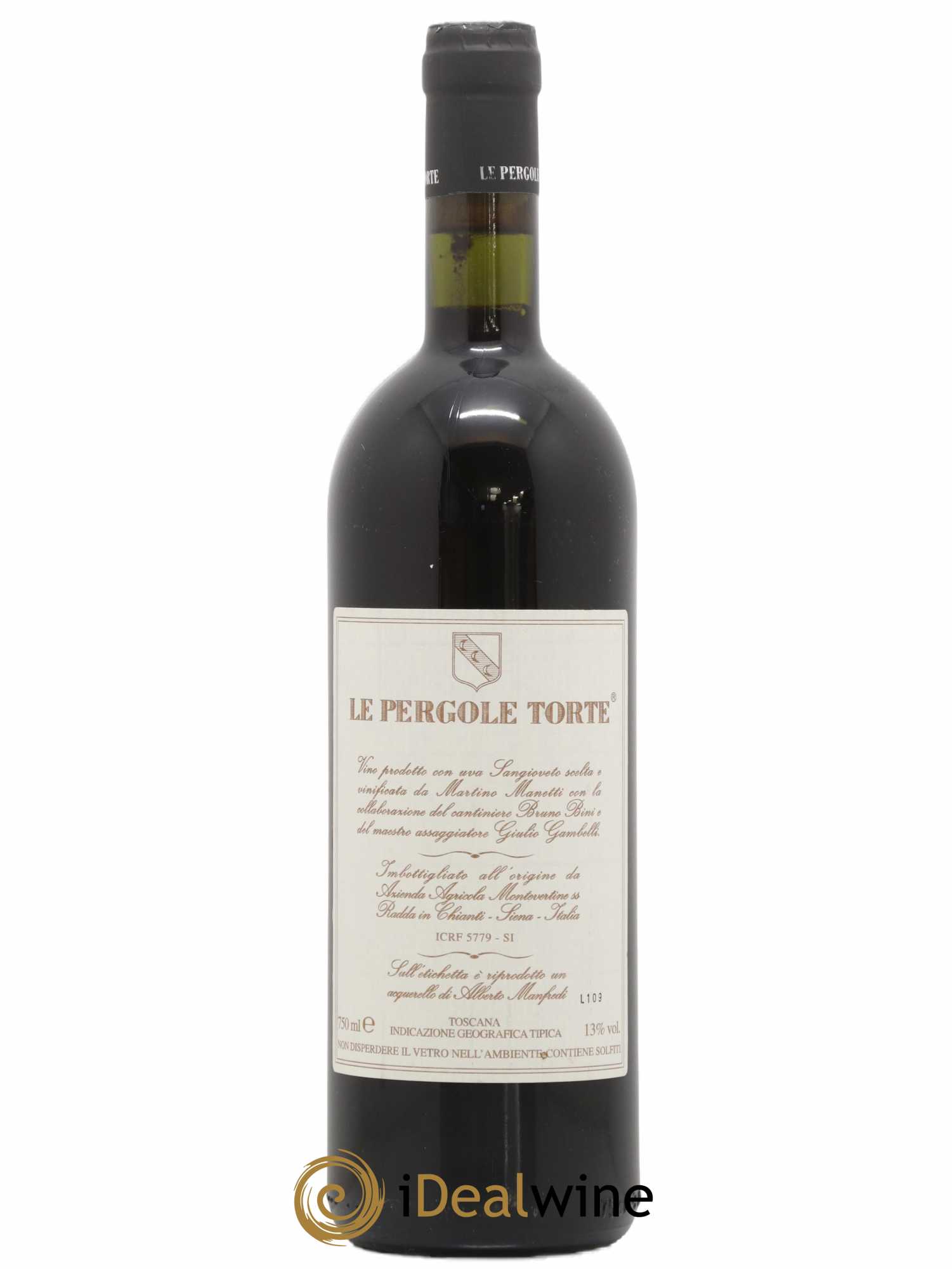 Toscana IGT Montevertine Le Pergole Torte Famille Manetti 2006 - Lot de 1 bouteille - 1