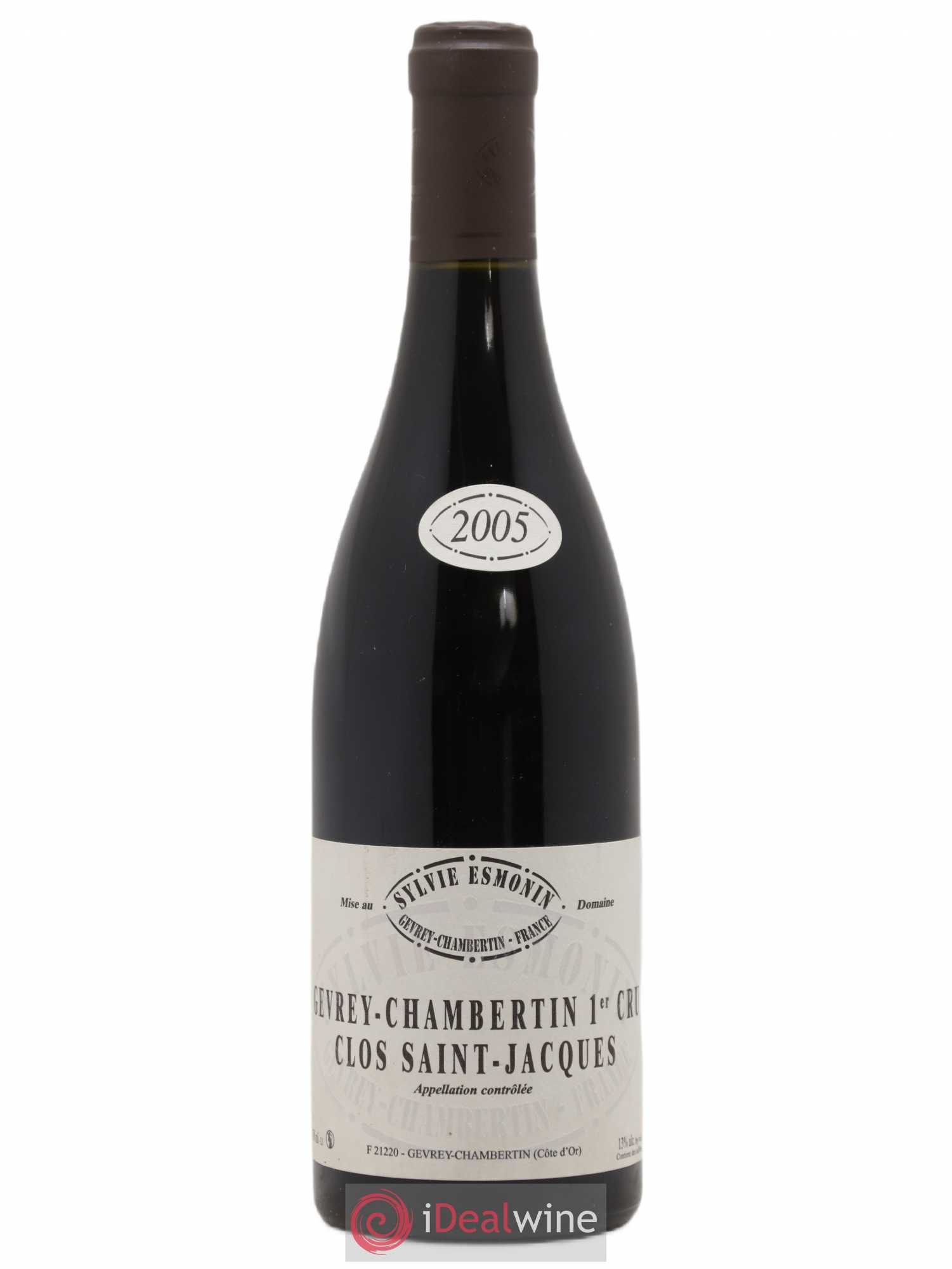 Gevrey-Chambertin 1er Cru Clos Saint-Jacques Michel Esmonin 2005 - Lot de 1 bouteille - 0