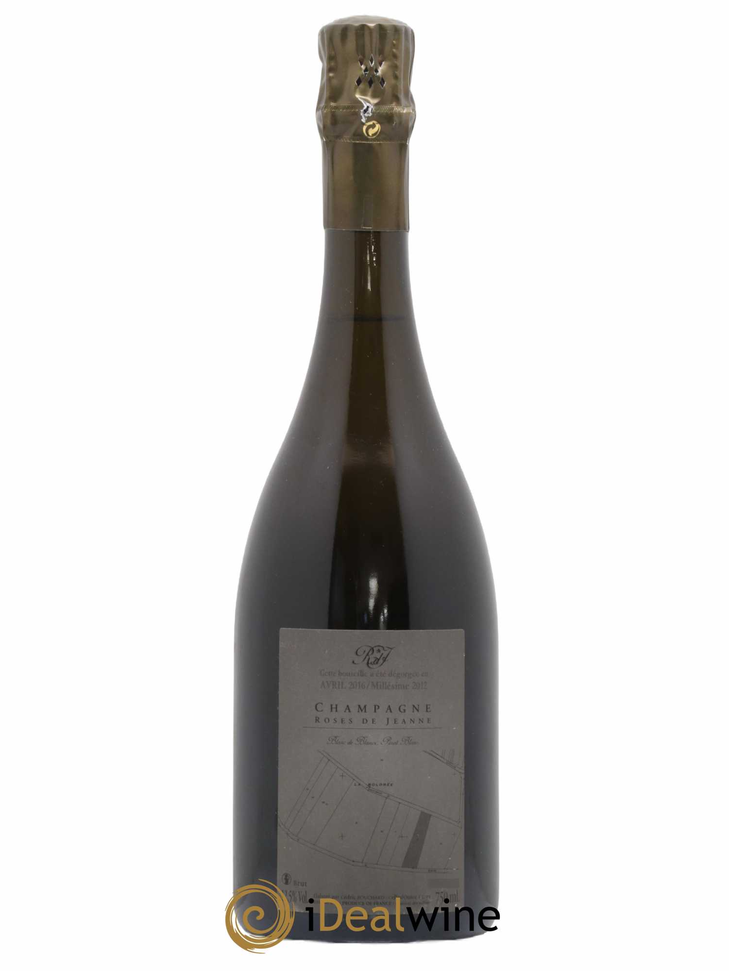 Roses de Jeanne La Bolorée Cédric Bouchard 2012 - Lot de 1 bouteille - 1