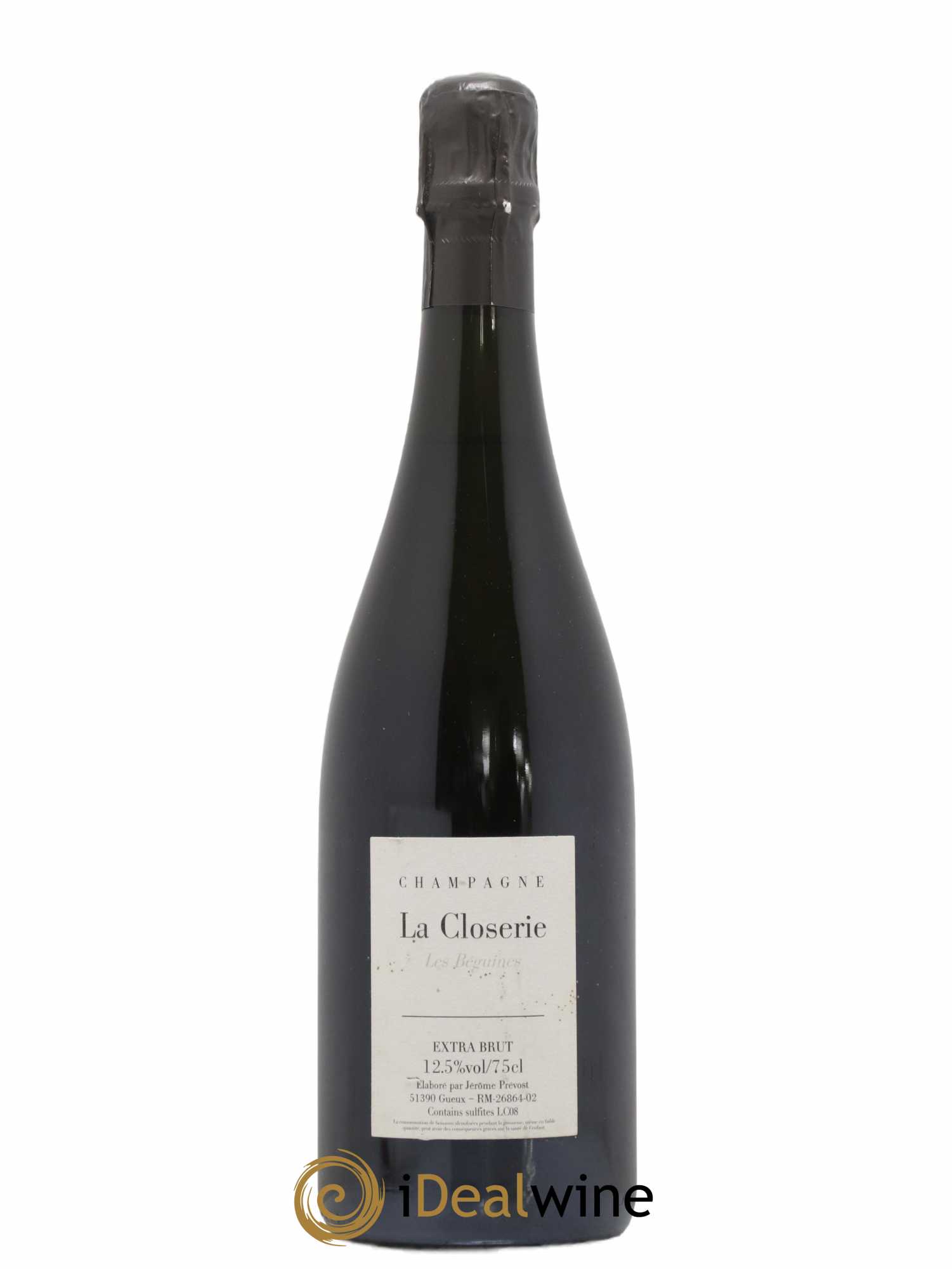 Les Béguines Extra-Brut Jérôme Prévost 2008 - Lot de 1 bouteille - 0