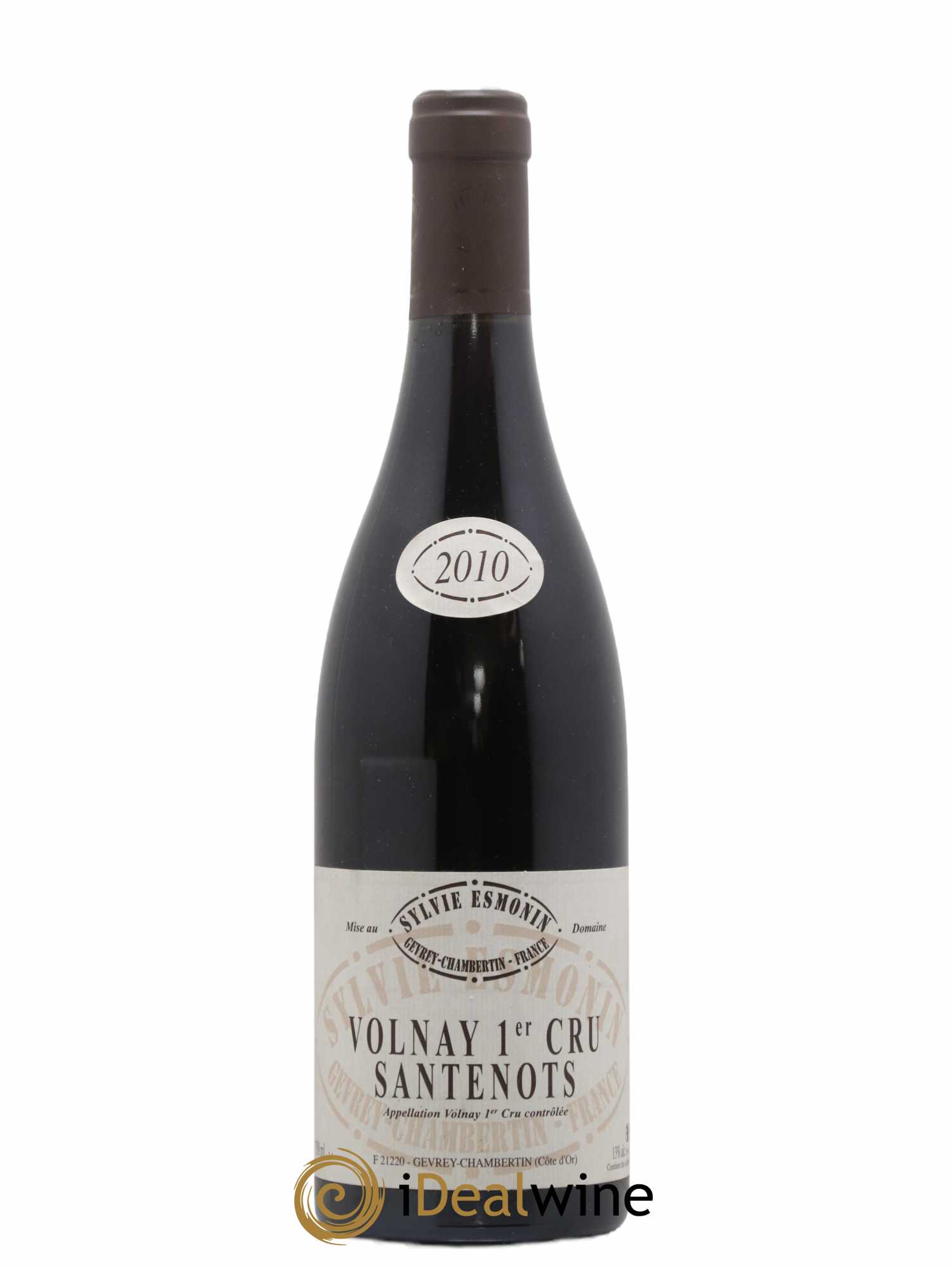 Volnay 1er Cru Santenots Sylvie Esmonin 2010 - Lot de 1 bouteille - 0