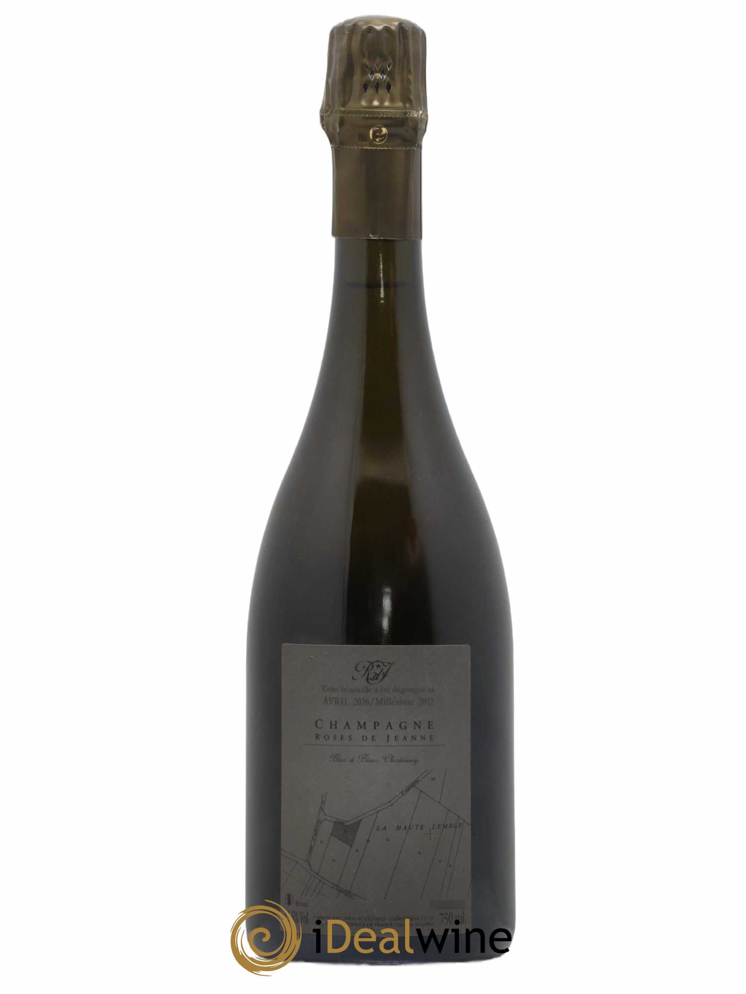 Roses de Jeanne La Haute-Lemblé Cédric Bouchard 2012 - Lot de 1 bouteille - 1