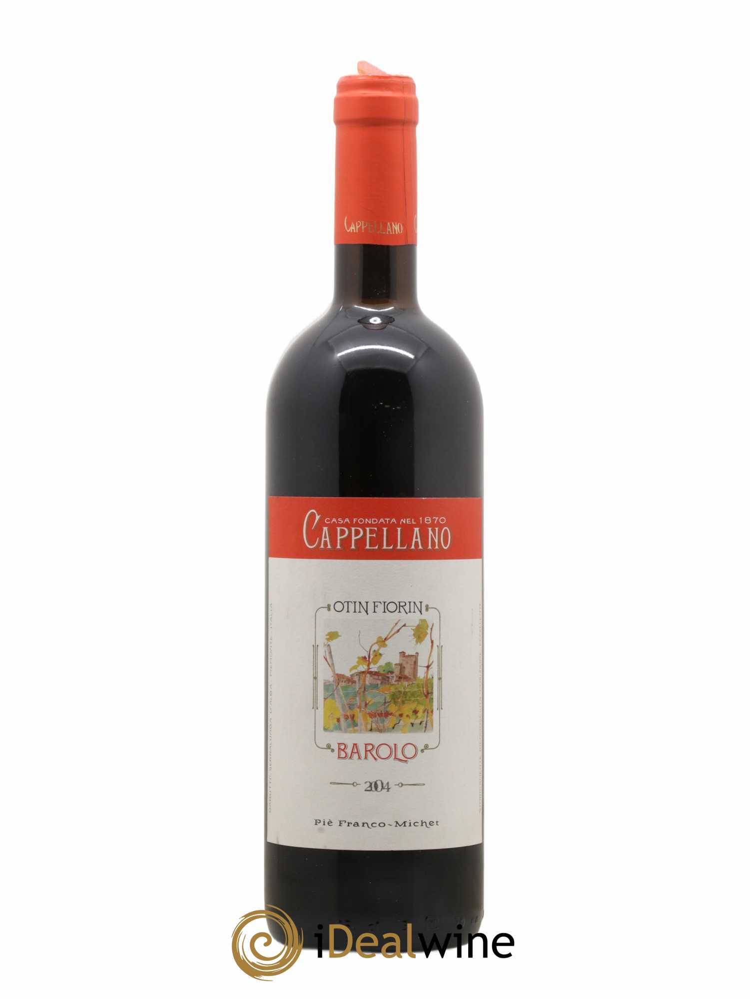Barolo DOCG Pié Franco Cappellano 2004 - Lot de 1 bouteille - 0