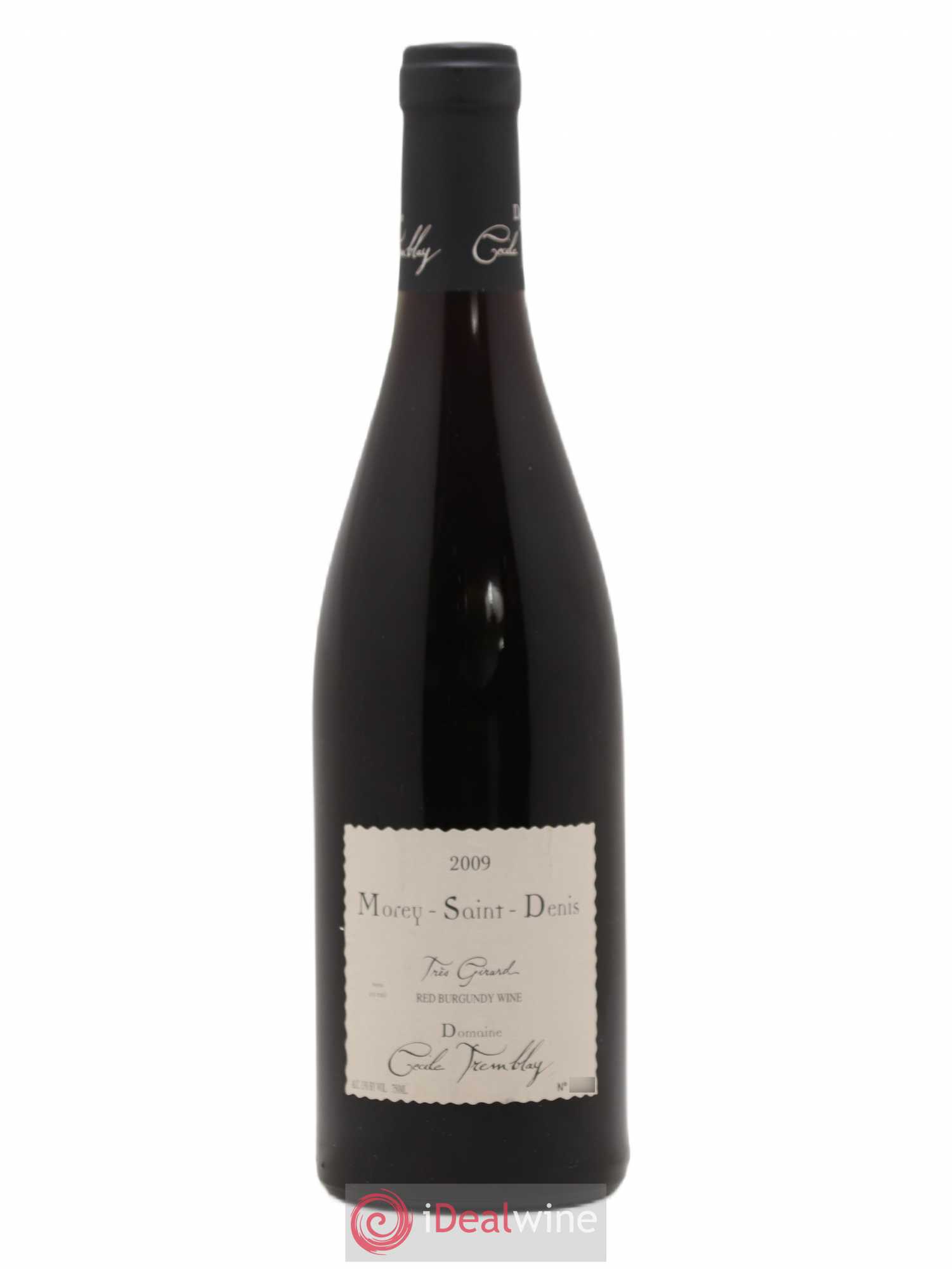 Morey-Saint-Denis Très Girard Cécile Tremblay 2009 - Lot de 1 bouteille - 0
