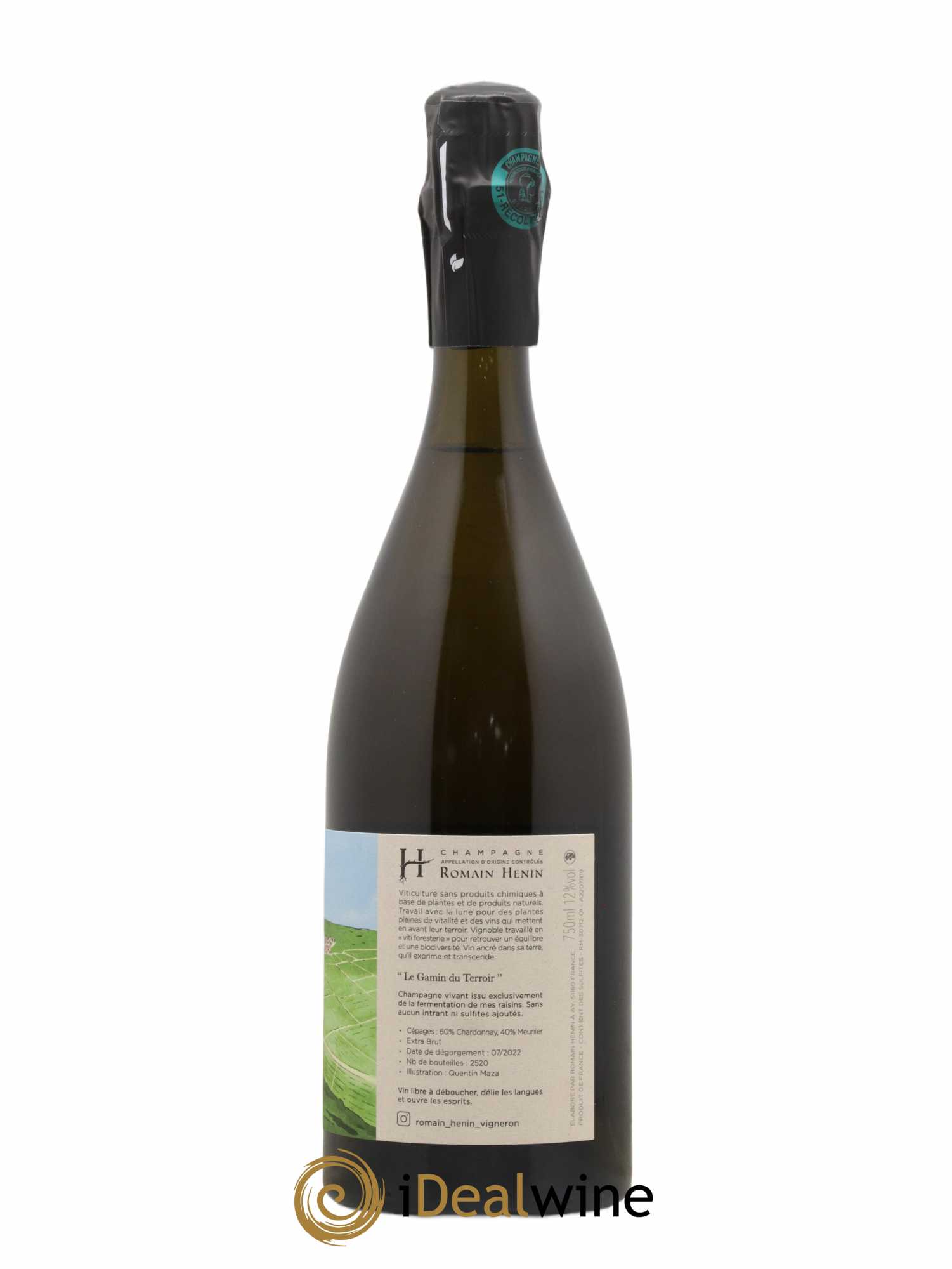 Gamin du Terroir Romain Henin - Lot of 1 bottle - 1