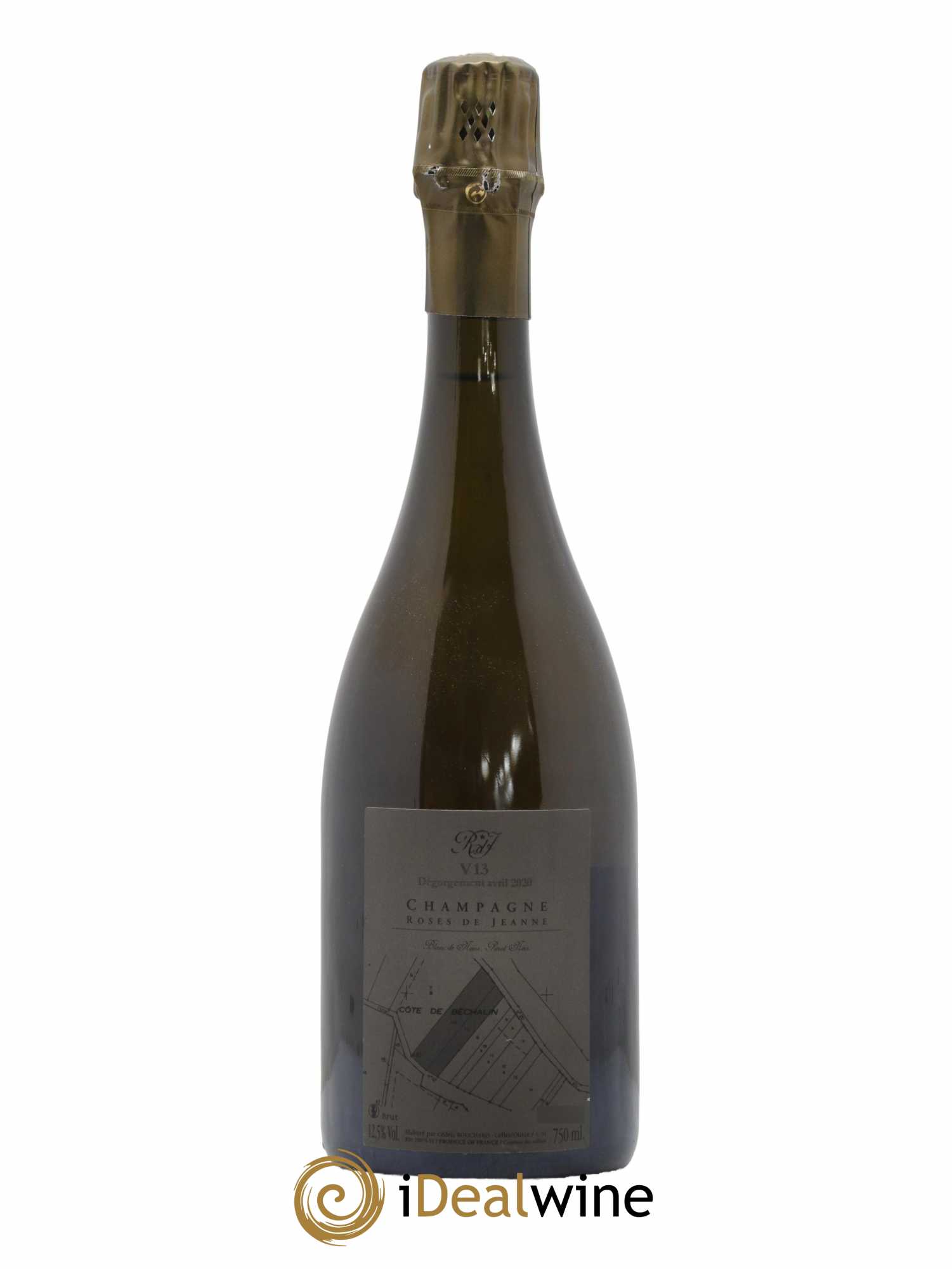 Roses de Jeanne Côte de Béchalin Blanc de Noirs Cédric Bouchard 2013 - Lot de 1 bouteille - 1