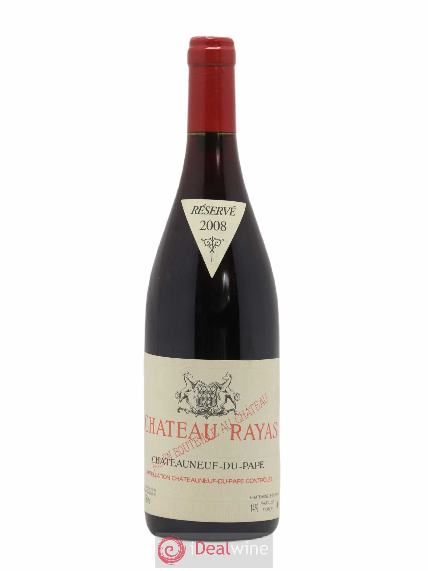 Châteauneuf-du-Pape Château Rayas Emmanuel Reynaud 2008 - Lot de 1 bouteille - 0