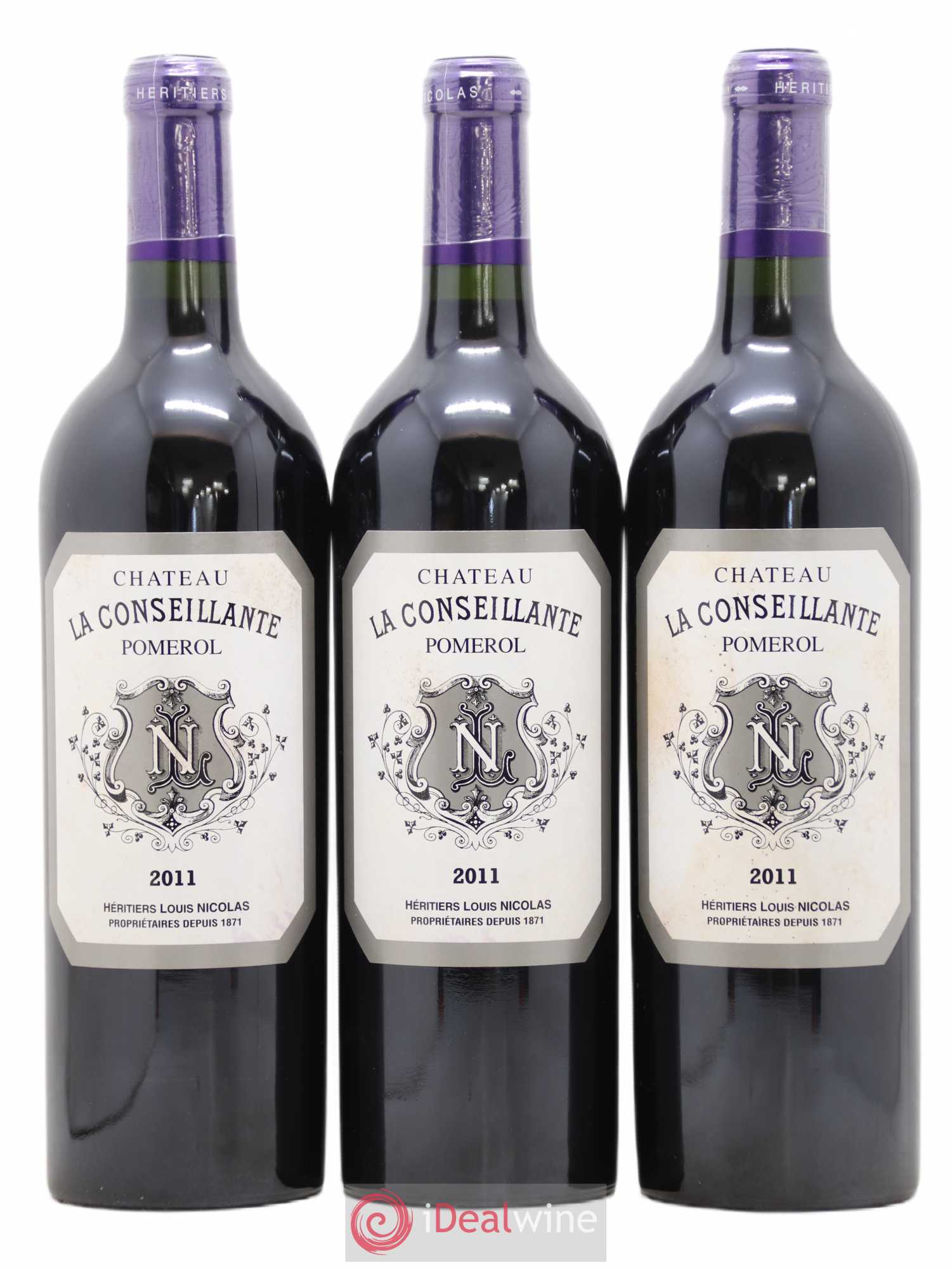 Château la Conseillante 2011 - Lot de 3 bouteilles - 0