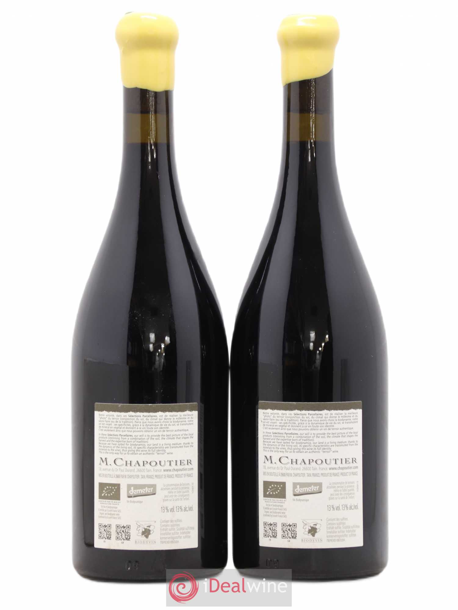 Hermitage Ermitage l'Ermite Chapoutier 2013 - Lot de 2 bouteilles - 1