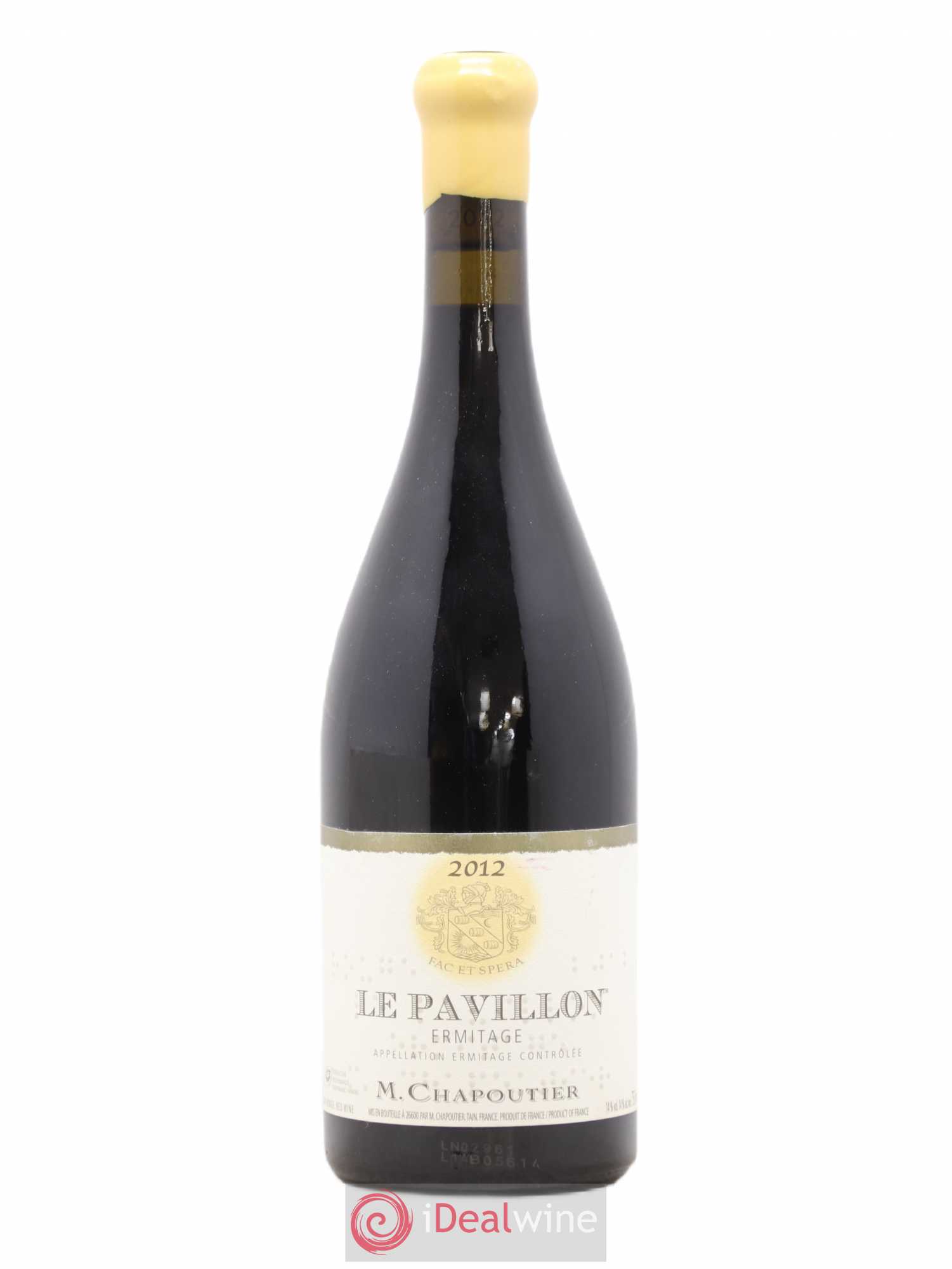 Hermitage Ermitage Le Pavillon Chapoutier 2012 - Lot de 1 bouteille - 0
